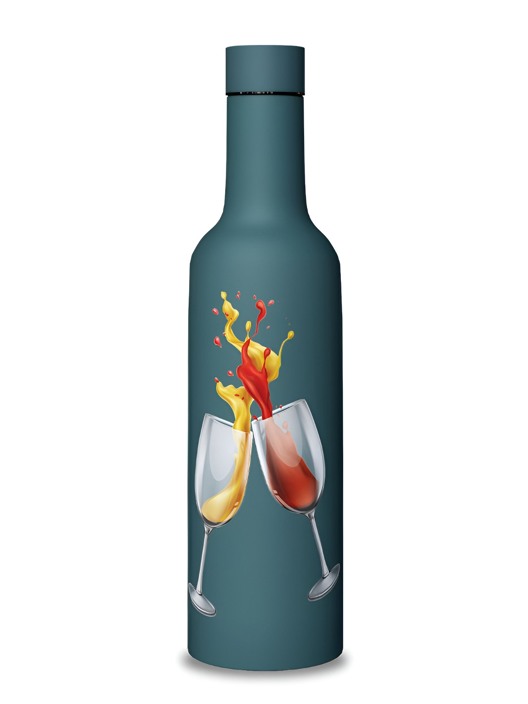 

Speedex Blue & Yellow Printed Stainless Steel Double Wall Vacuum Water Bottle 500 ml