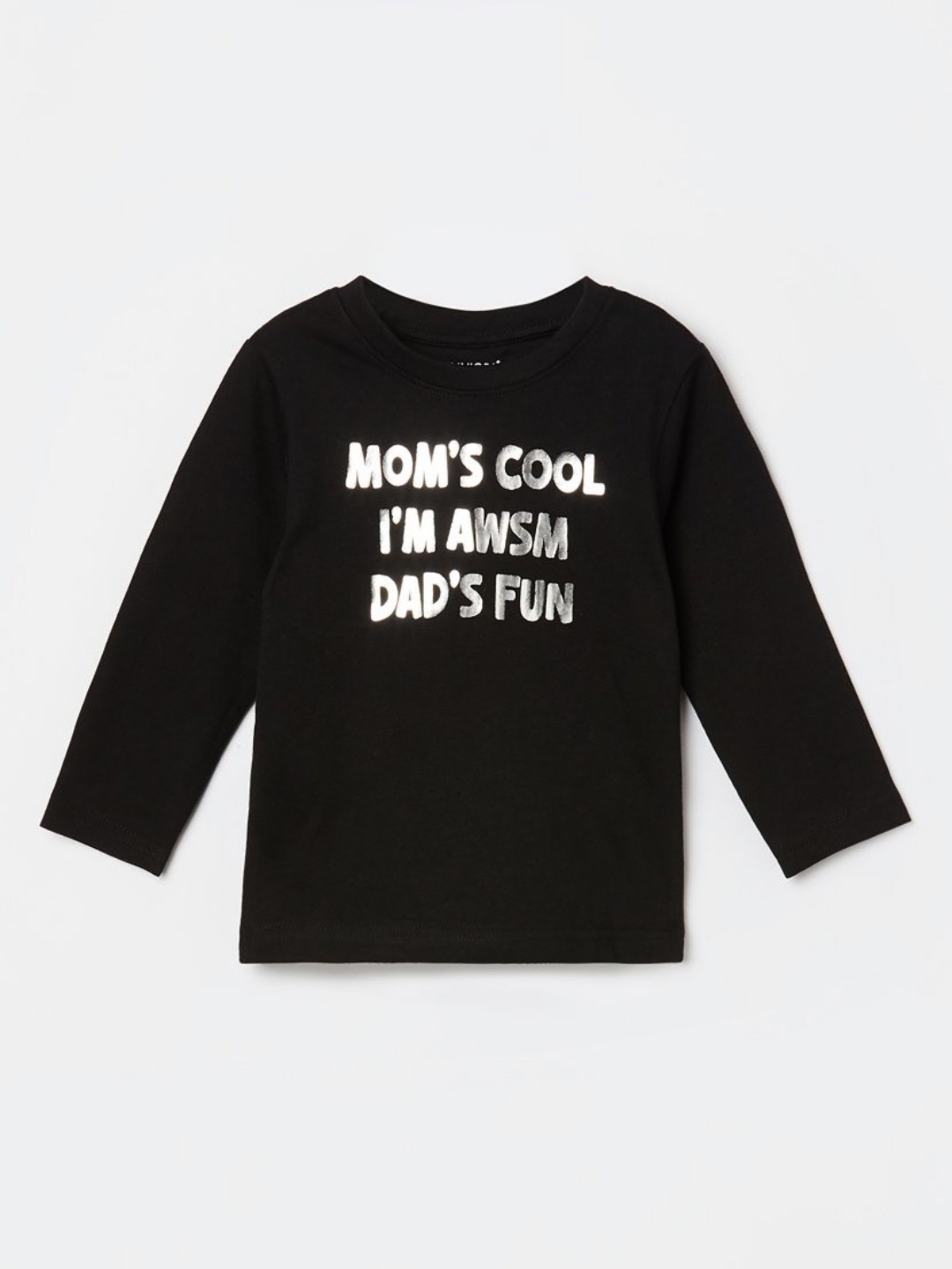 

Juniors by Lifestyle Boys Typography Printed T-shirt, Black
