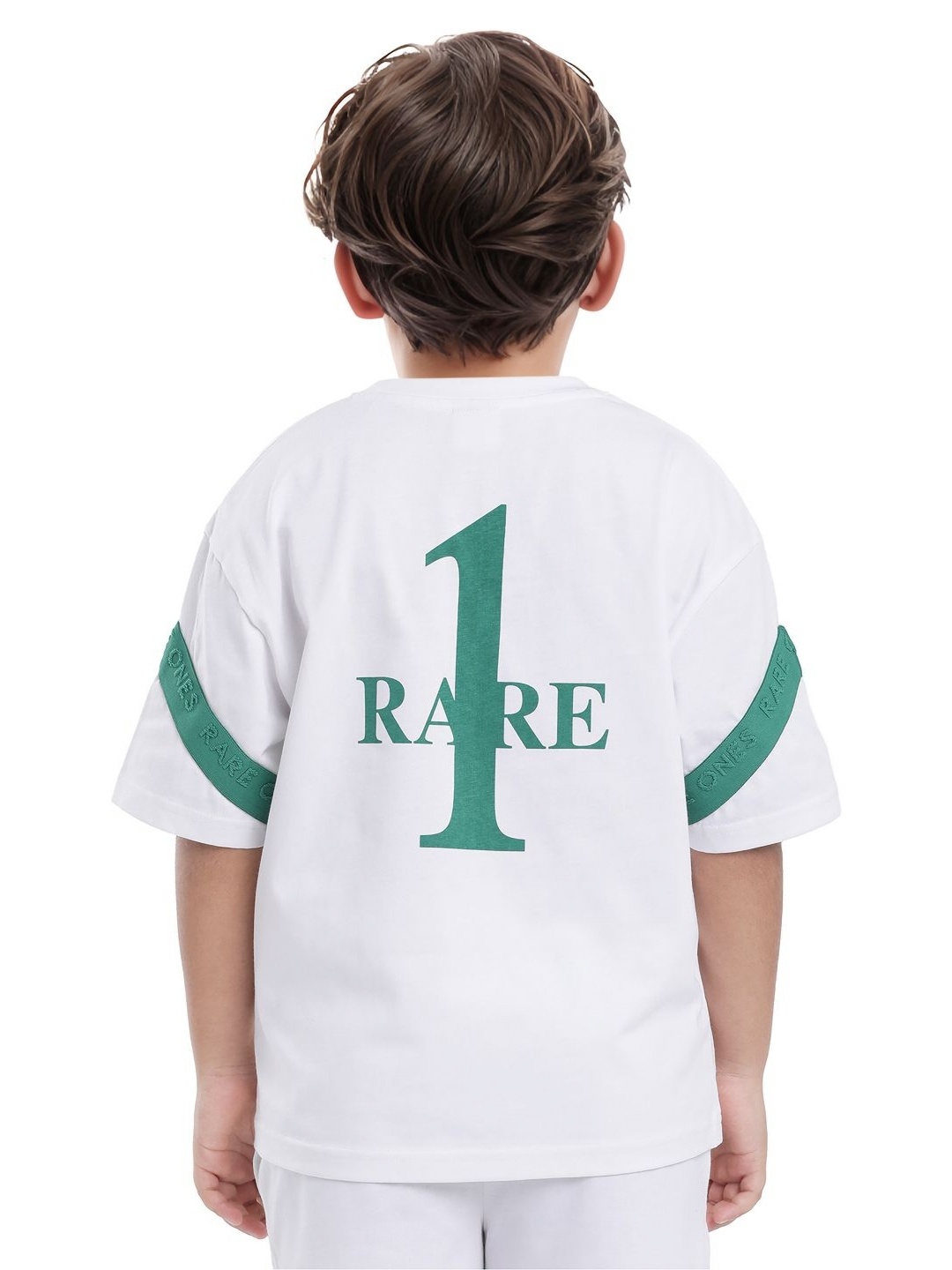 

Rare Ones Boys Pigment Print Boxy T-Shirt, White