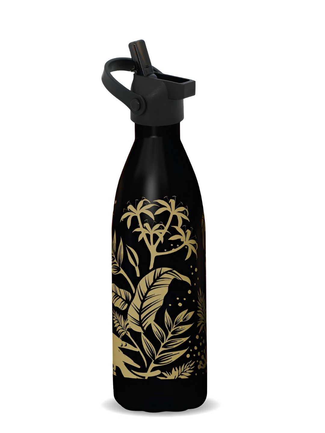 

Speedex Multicoloured & Multicoloured Single Stainless Steel Printed Double Wall Vacuum Water Bottle, Multi