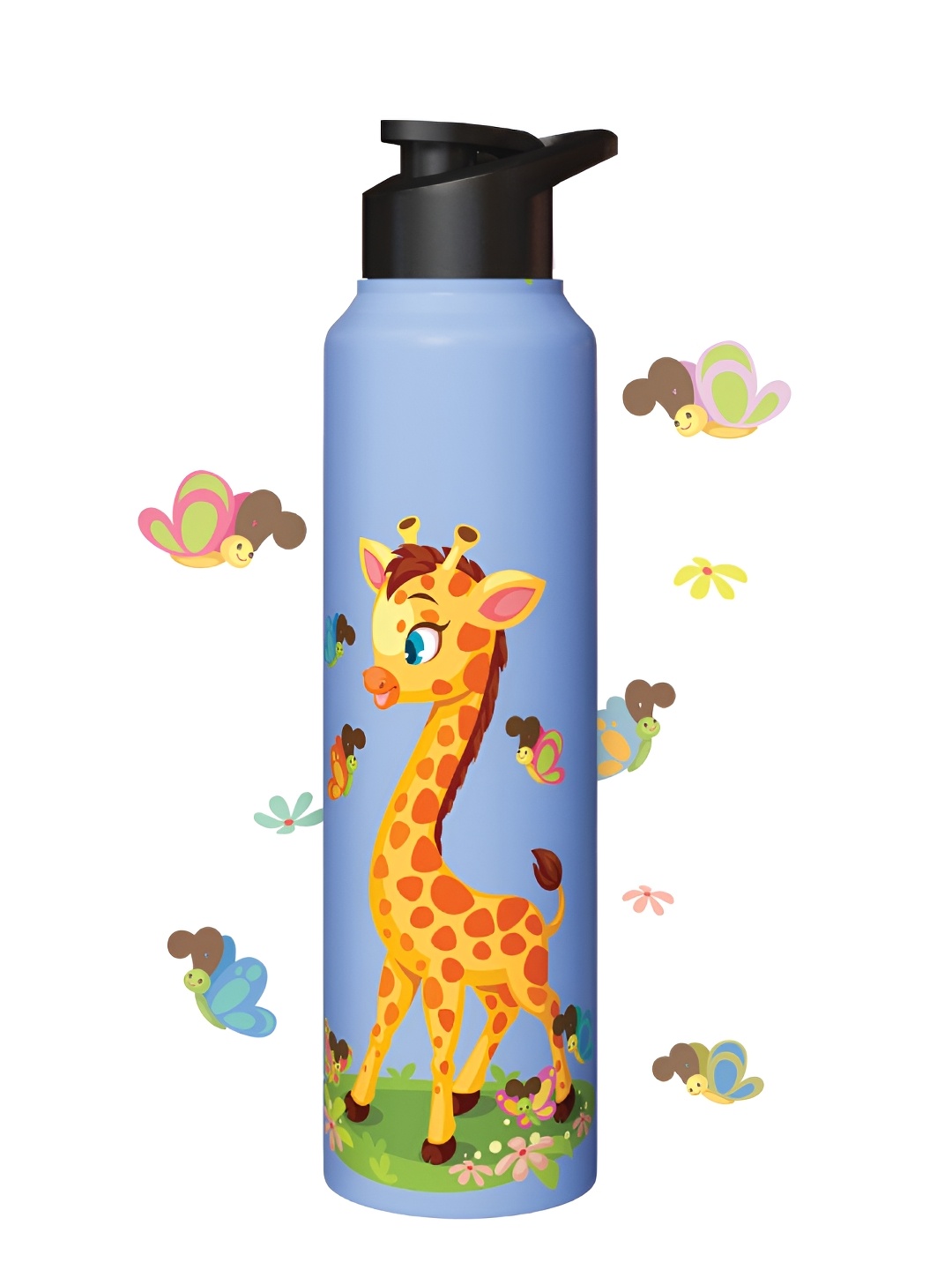 

Speedex Blue Stainless Steel Cartoon Characters Printed Single Wall Vacuum Water Bottle 1L