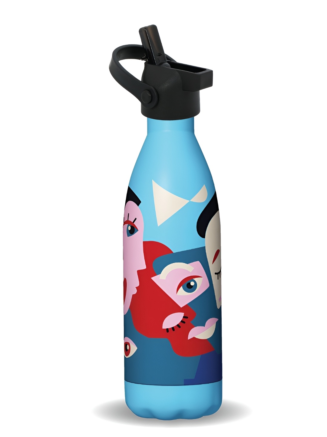 

Speedex Multicoloured & Multicoloured Single Stainless Steel Printed Double Wall Vacuum Water Bottle, Multi