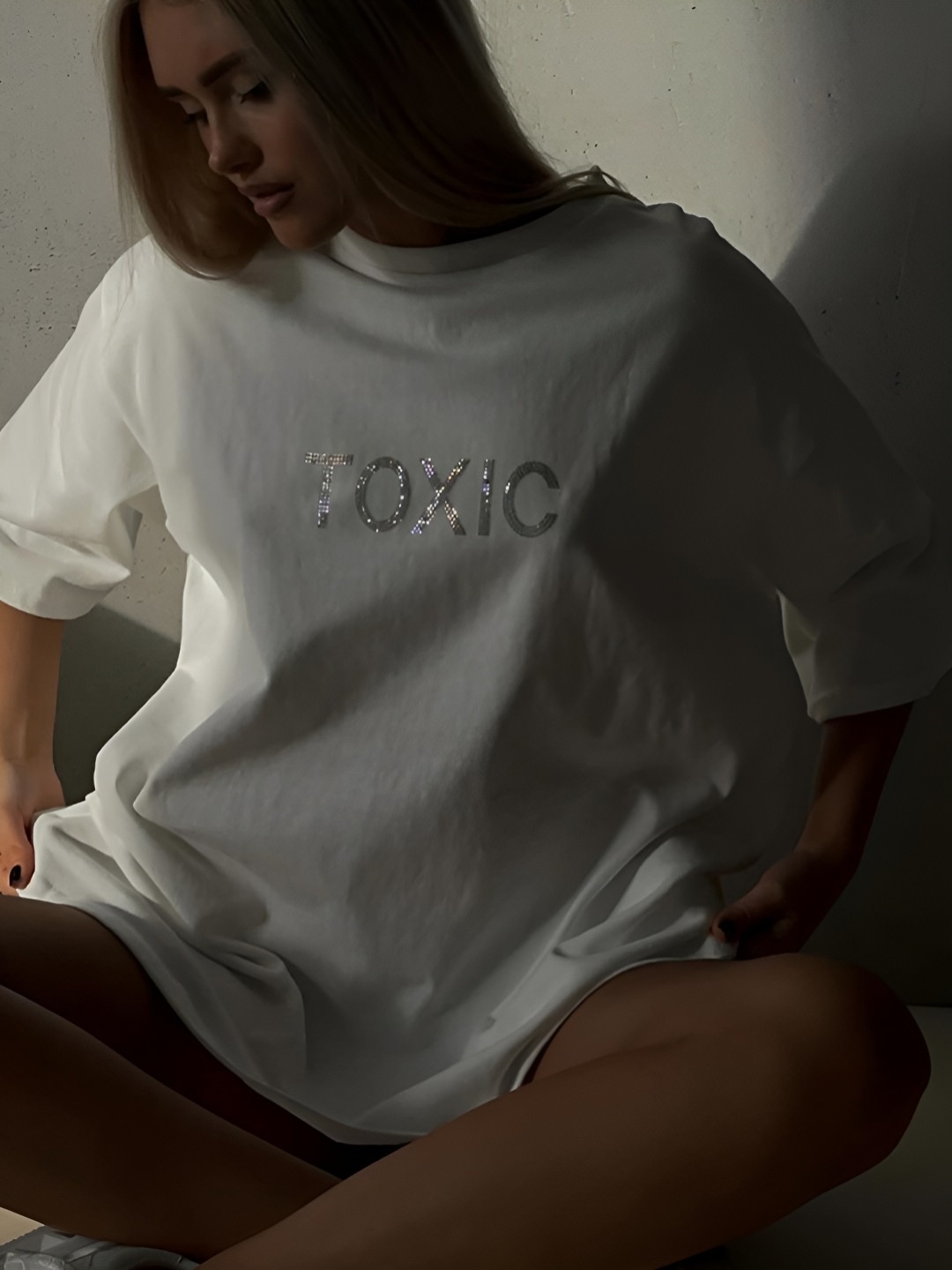 

HERE&NOW Women Typography Printed T-shirt, White