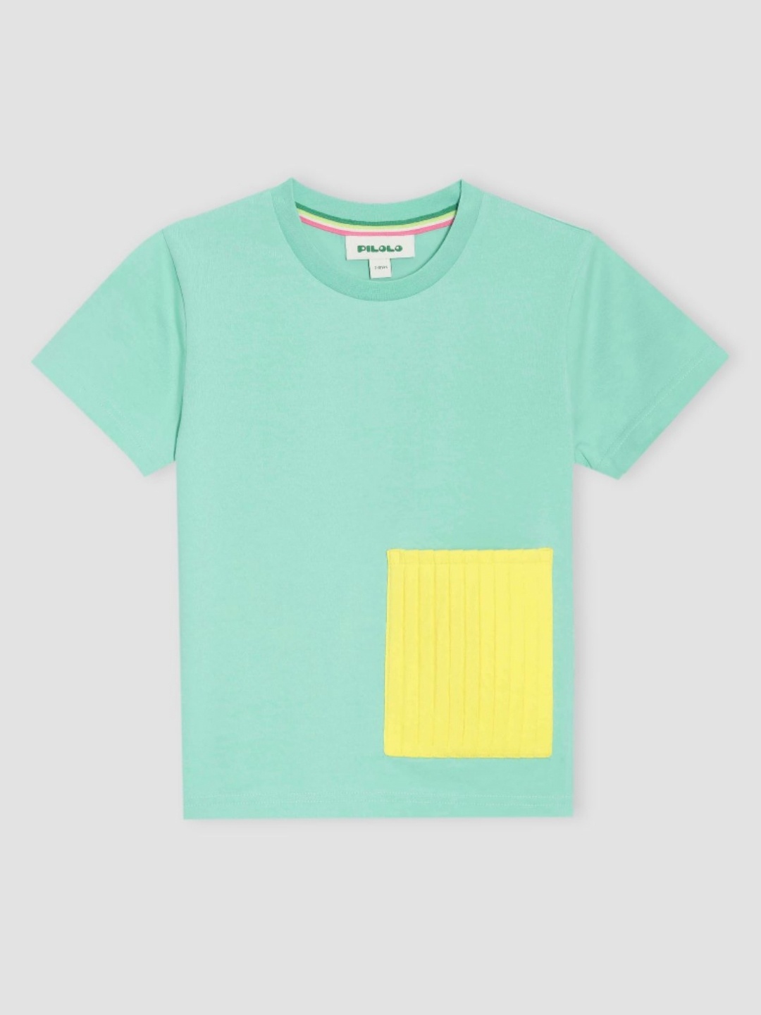 

PILOLO Kids Origami Pockets T-shirt, Green
