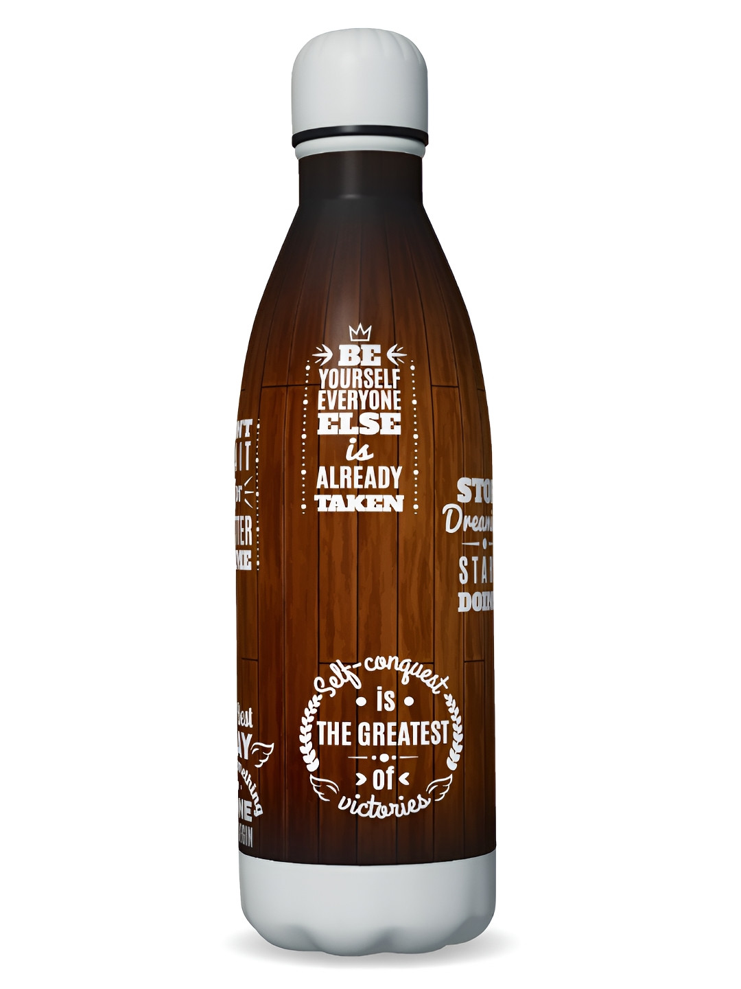 

Speedex Multicoloured & Multicoloured Single Stainless Steel Printed Double Wall Vacuum Water Bottle, Multi