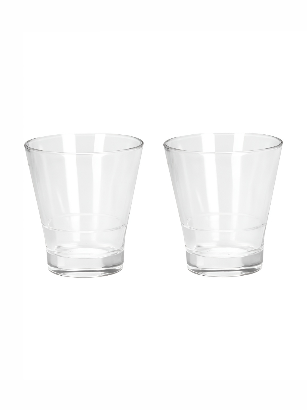 

SOMIL Set of 2 Transparent Water Glasses