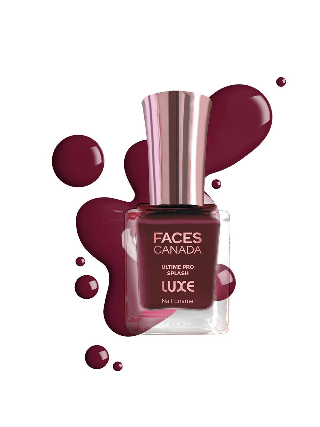 

FACES CANADA Ultime Pro Splash Long Lasting Luxe Nail Enamel 12ml -Rose Desert L26, Pink