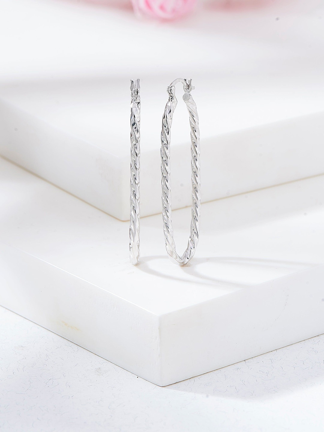 

Nipura 925 Sterling Silver Contemporary Hoop Earrings