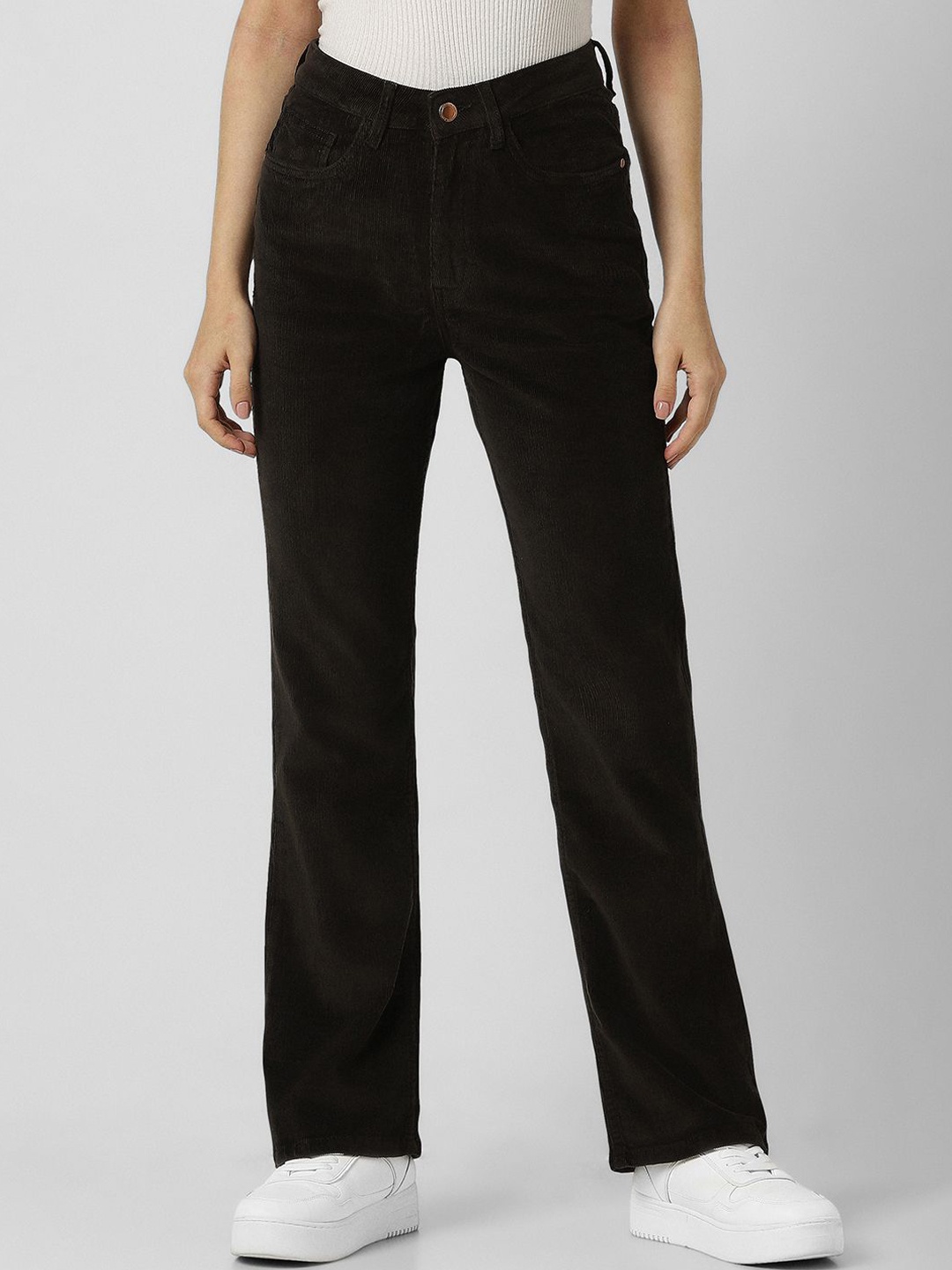 

Van Heusen Woman Women Mid-Rise Slim Fit Jeans, Brown