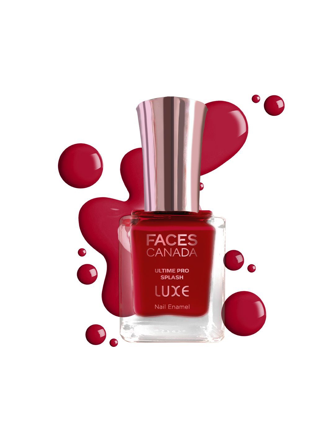 

FACES CANADA Ultime Pro Splash Luxe Nail Enamel - 12ml - First Date L57, Red