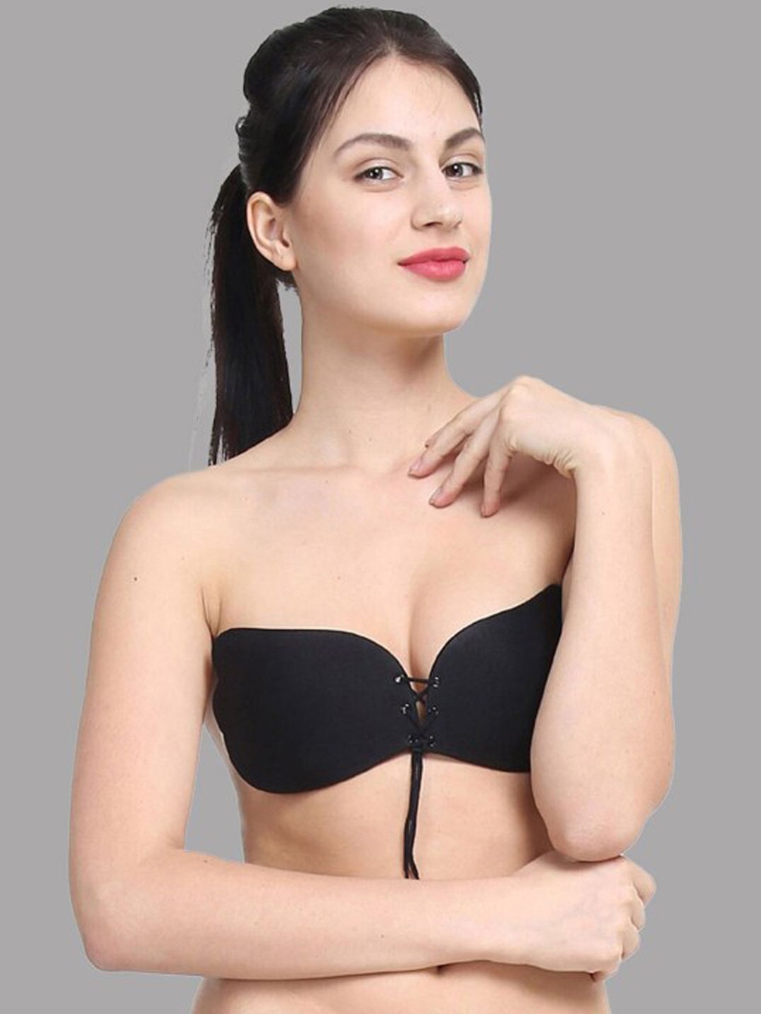 

Xivir Reusable Stick-On Lingerie accessories, Black