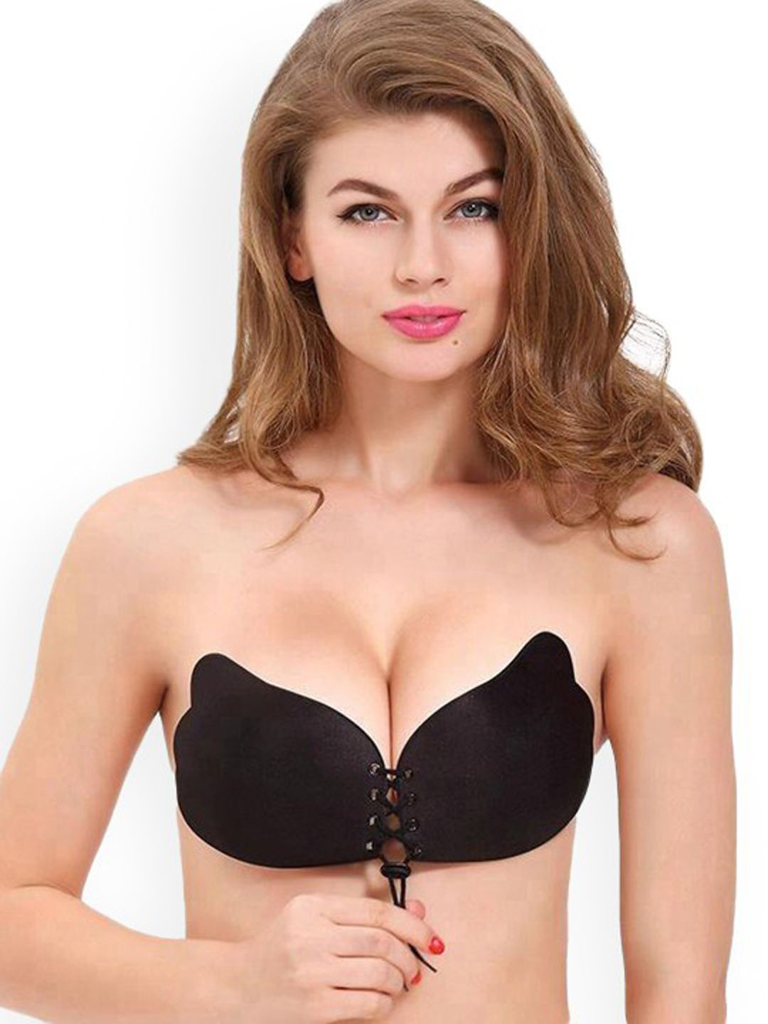 

Softwrap Reusable Stick-On Lingerie accessories, Black