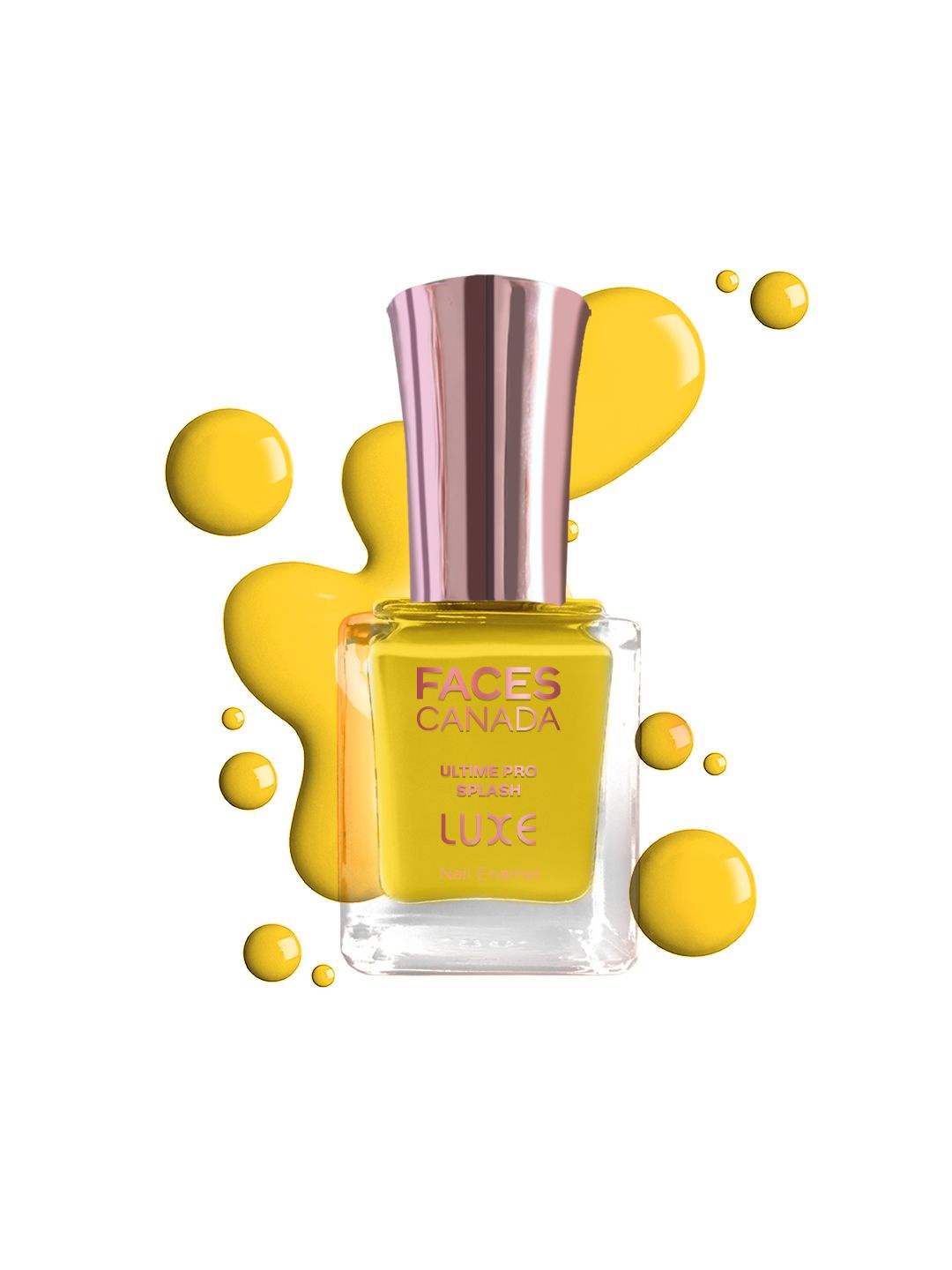 

FACES CANADA Ultime Pro Splash Luxe Nail Enamel - 12ml - Sunshine L56, Yellow