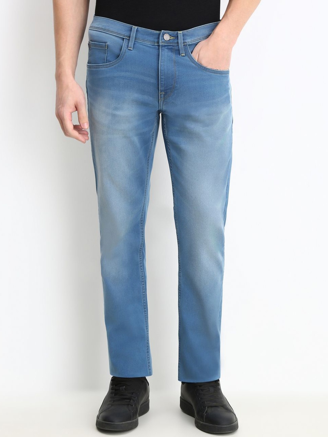 

Allen Solly Men Slim Fit Light Fade Jeans, Blue