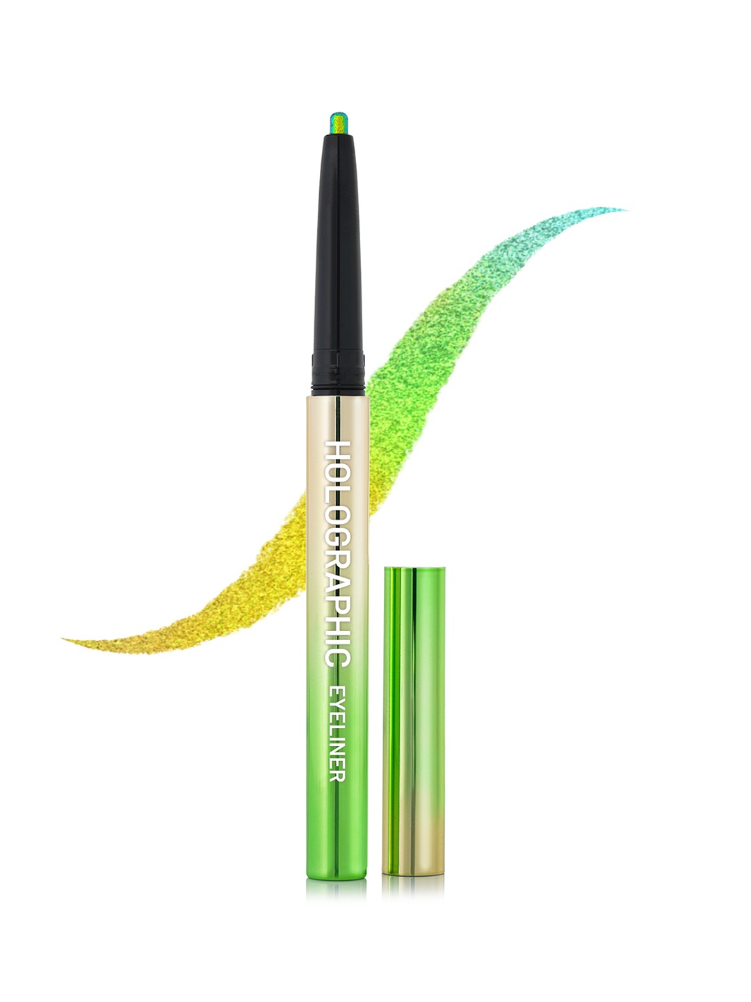 

SWISS BEAUTY Waterproof Holographic Eyeliner 0.2 g - Nouthern Light 02, Green