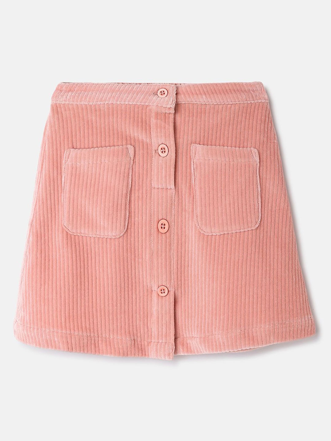

United Colors of Benetton Girls A-Line Mini Skirt, Pink