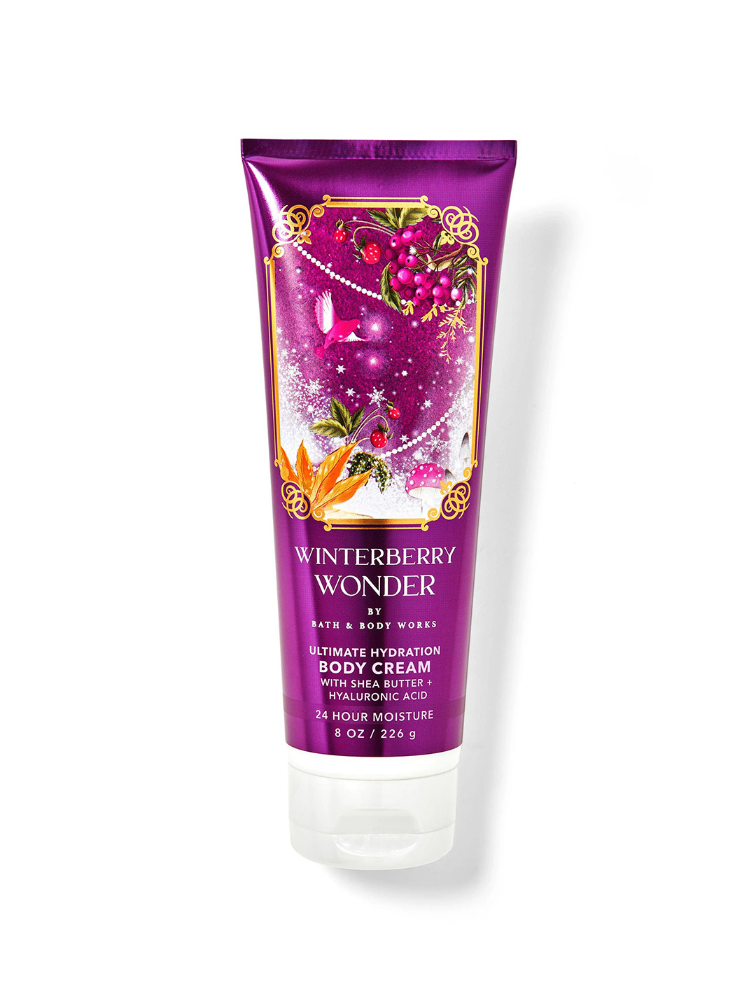 

Bath & Body Works Winterberry Wonder Ultimate Hydration Body Cream - 226g, Purple