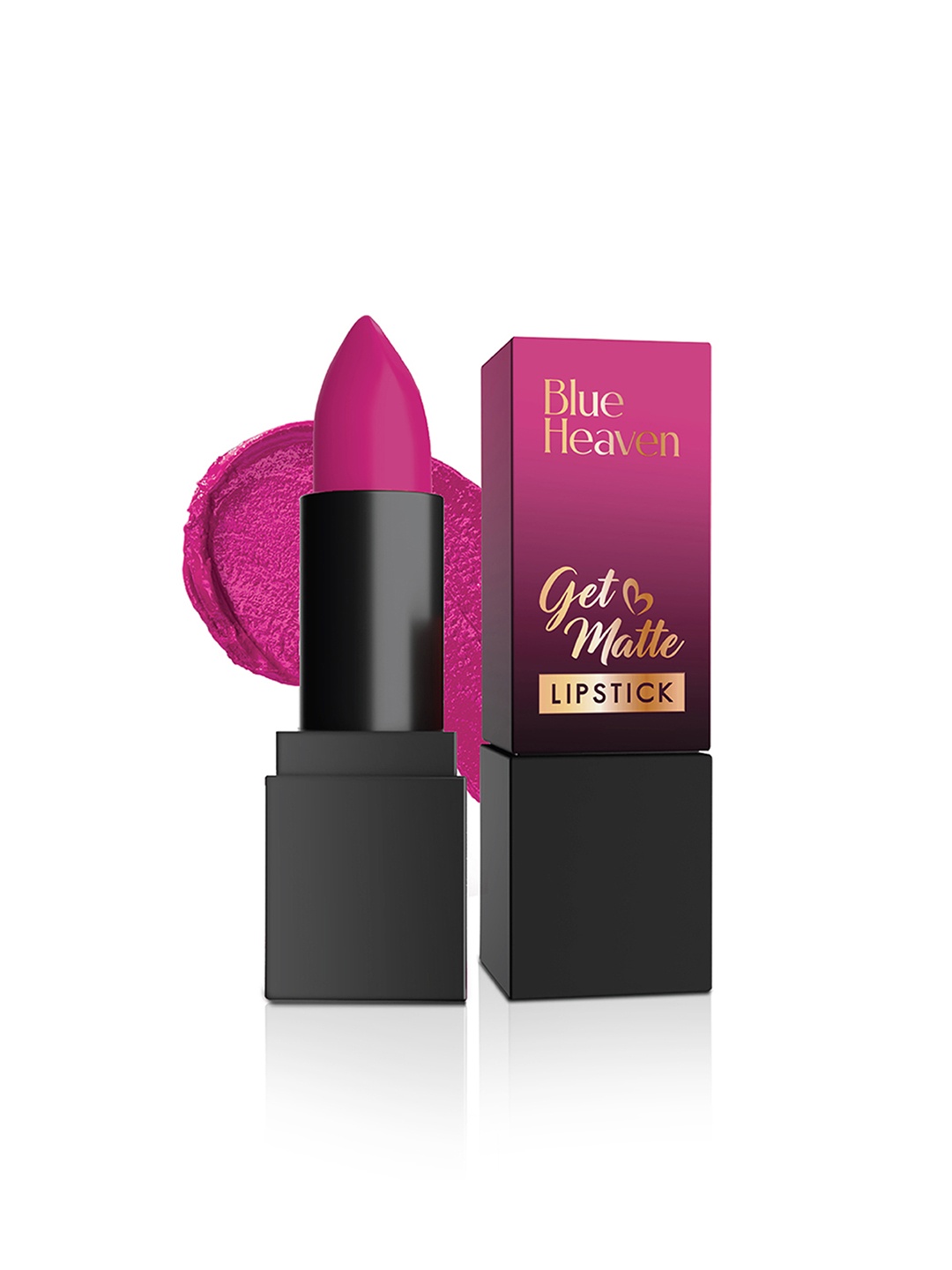 

Blue Heaven Get Matte Long Lasting Lightweight Lipstick - 303PN, Magenta
