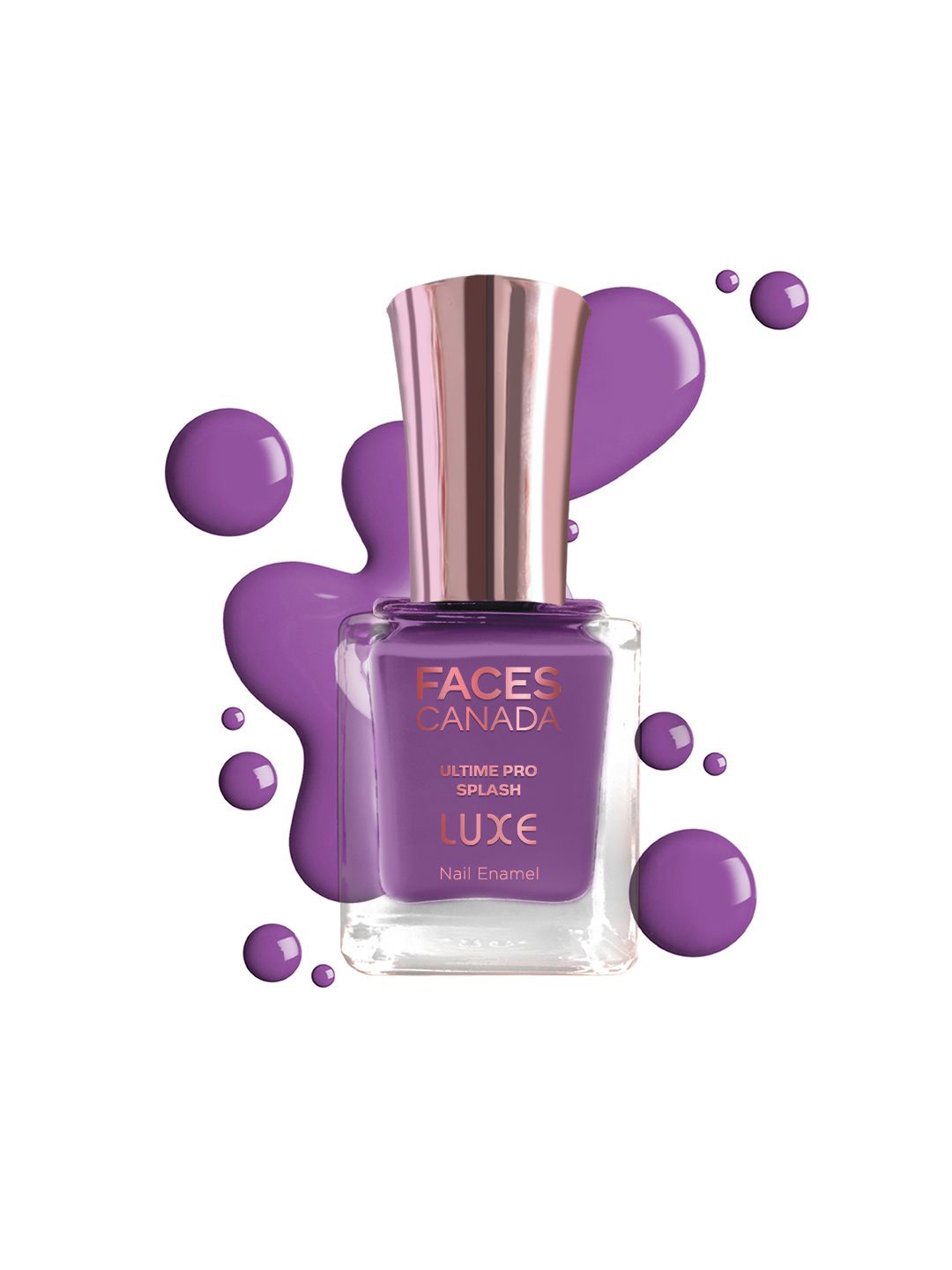 

FACES CANADA Ultime Pro Splash Luxe Nail Enamel - 12ml - Speak Now L52, Purple