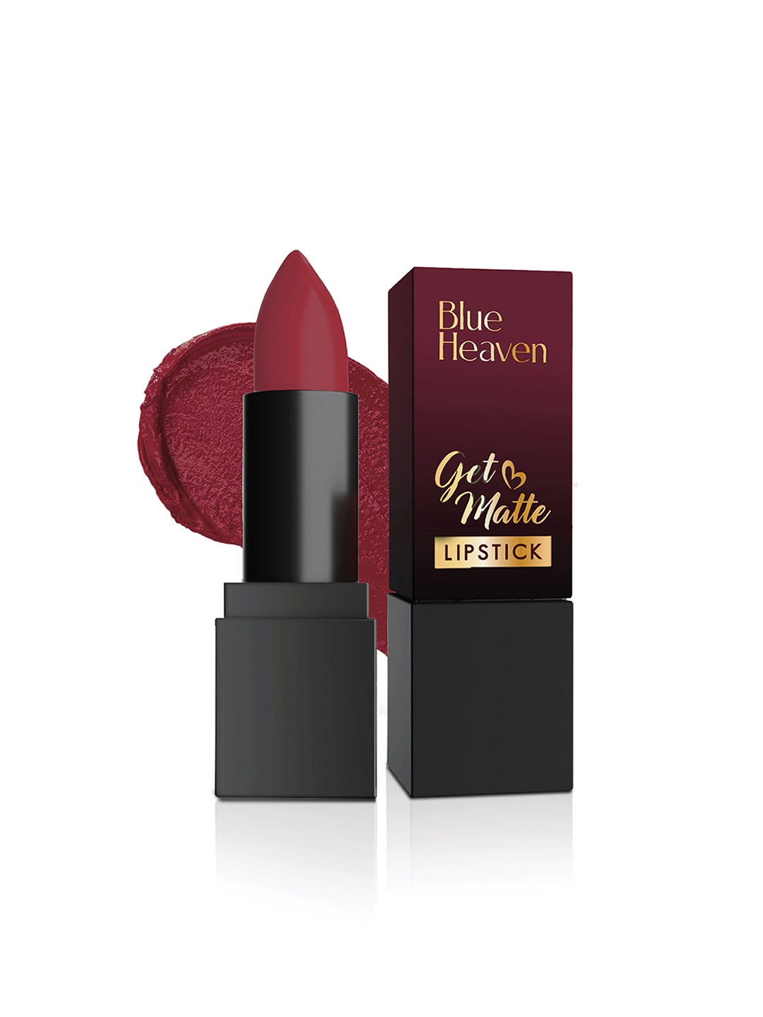 

Blue Heaven Get Matte Long Lasting Lightweight Lipstick - 204M, Maroon