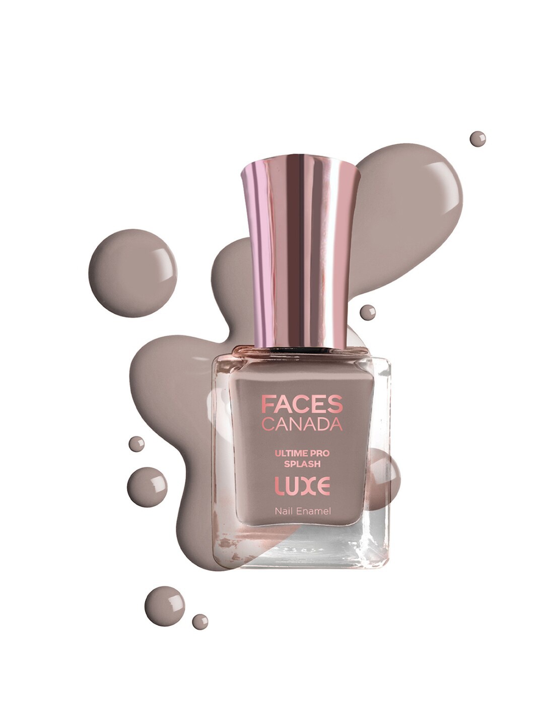 

FACES CANADA Ultime Pro Splash Luxe Quick-Drying Lasting Nail Enamel 12 ml - Peaches & Cream L10, Brown