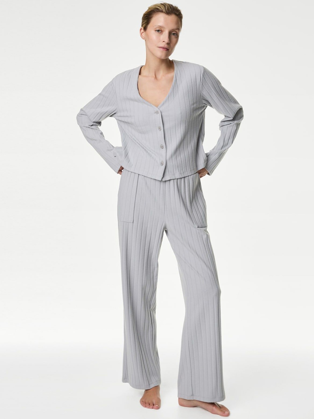

Marks & Spencer Women Night suit, Grey