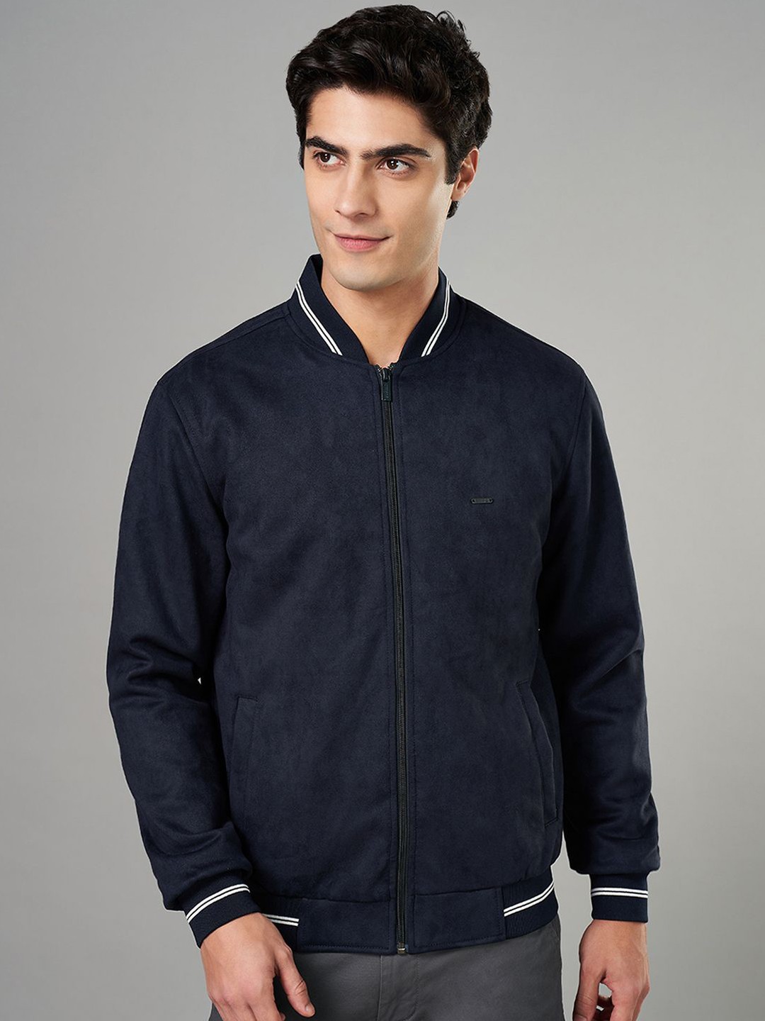 

BYFORD by Pantaloons Men Long Sleeves Woven Jacket, Blue