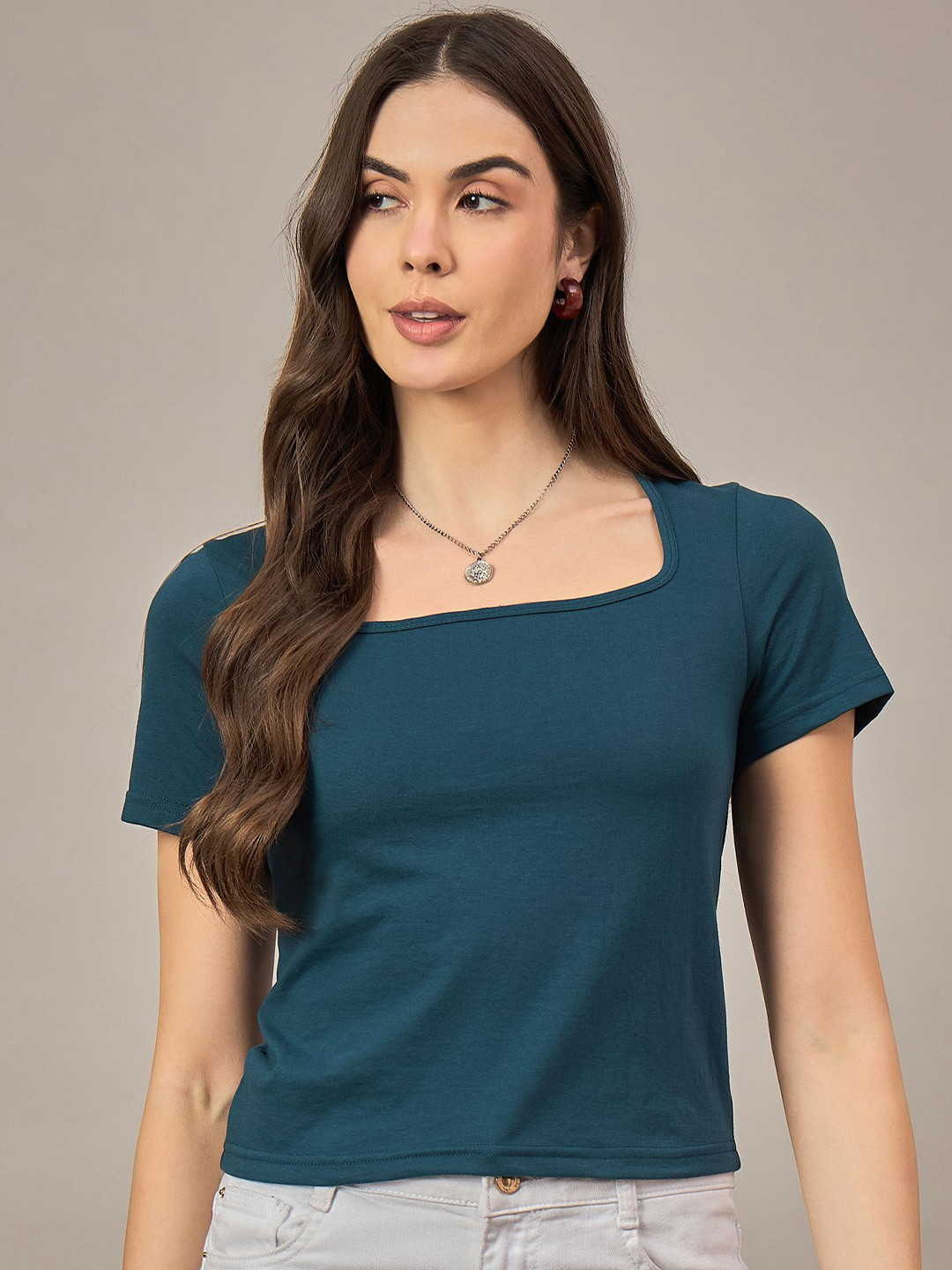 

The Roadster Lifestyle Co. Cotton T-Shirt, Blue