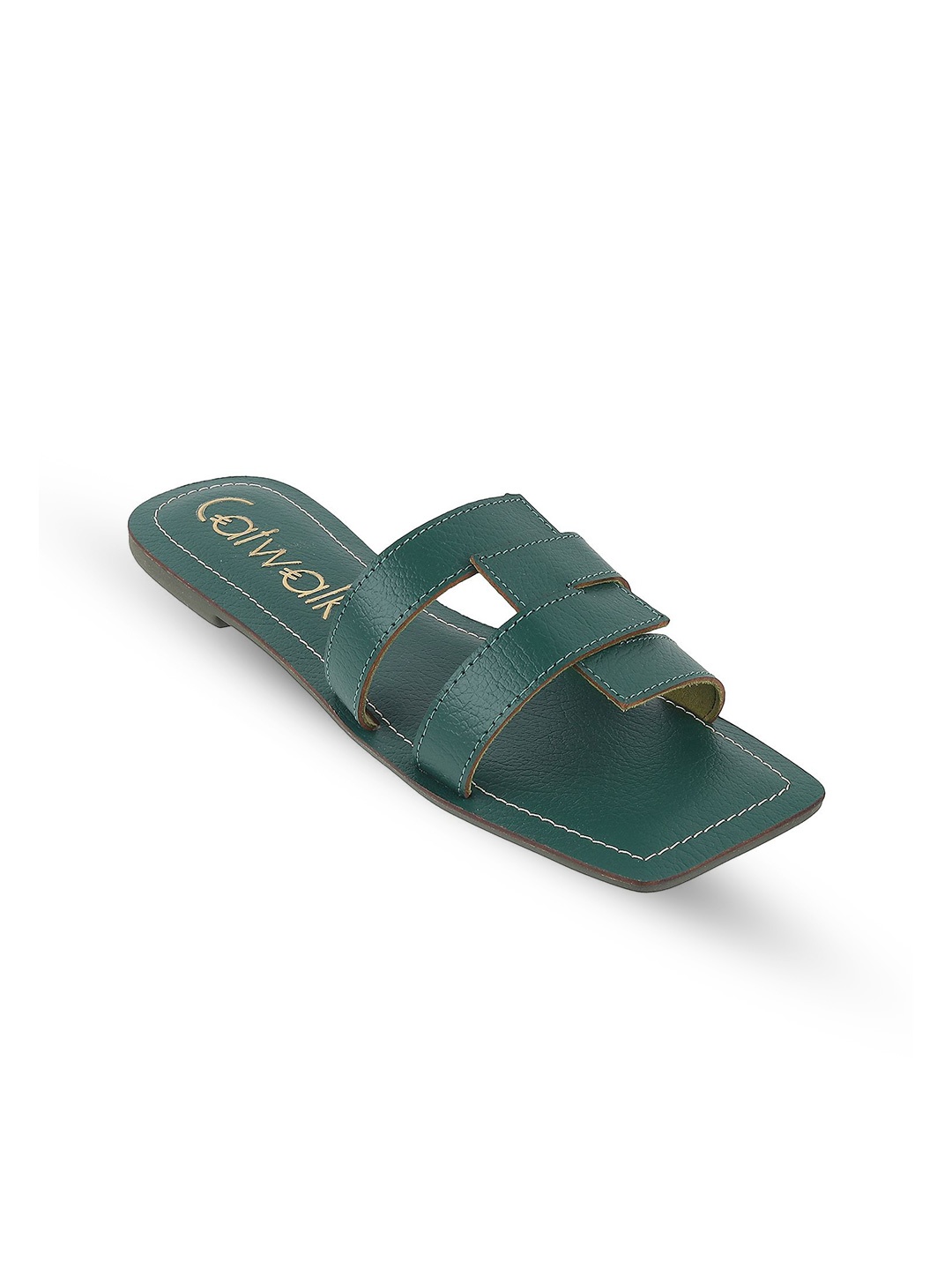 

Catwalk Women Casual Open Toe Flats, Green