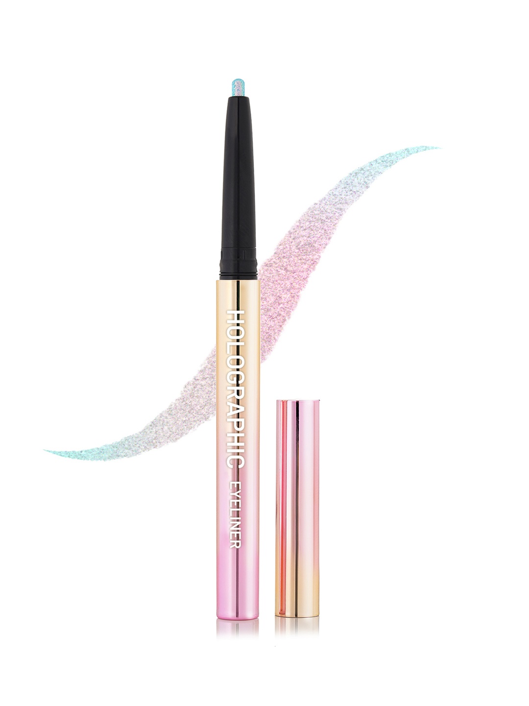 

SWISS BEAUTY Waterproof Holographic Eyeliner 0.2 g - Nebula 04, Pink