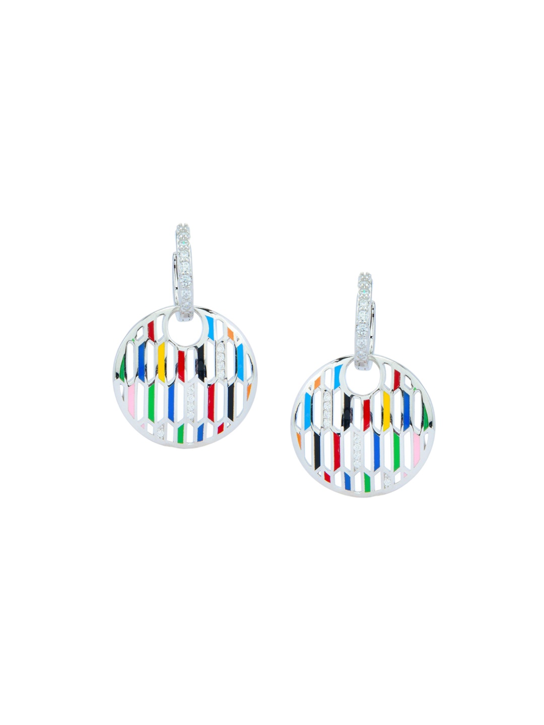 

Nipura 925 Sterling Silver Contemporary Drop Earrings