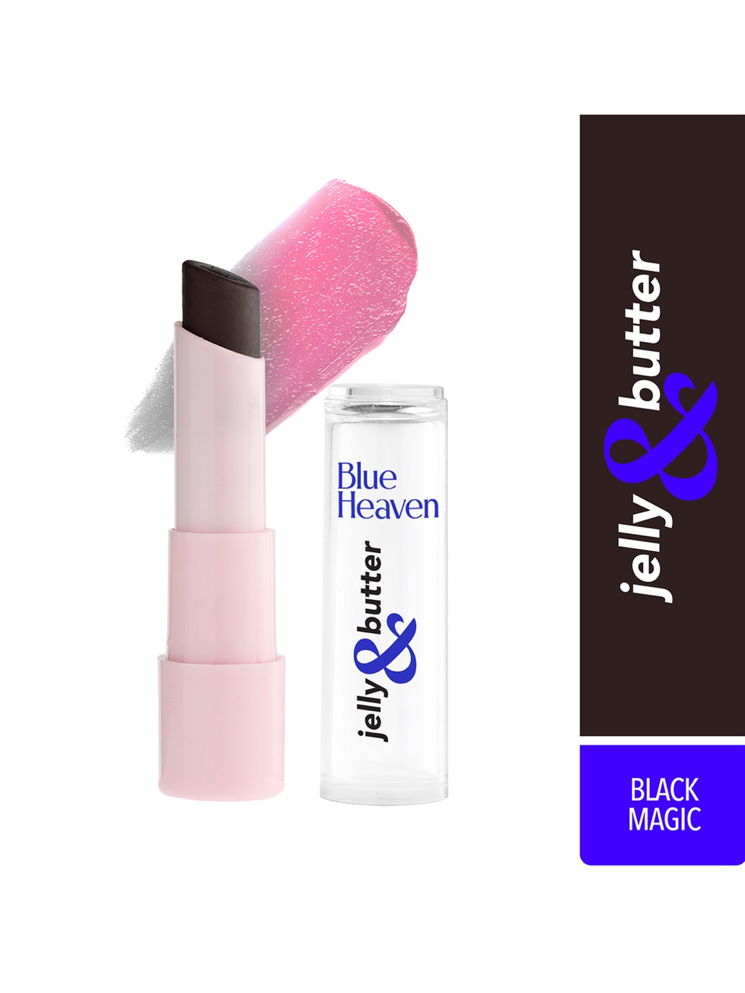 

Blue Heaven Jelly & Butter PH Based Lip Balm - 3g - Shade Black Magic