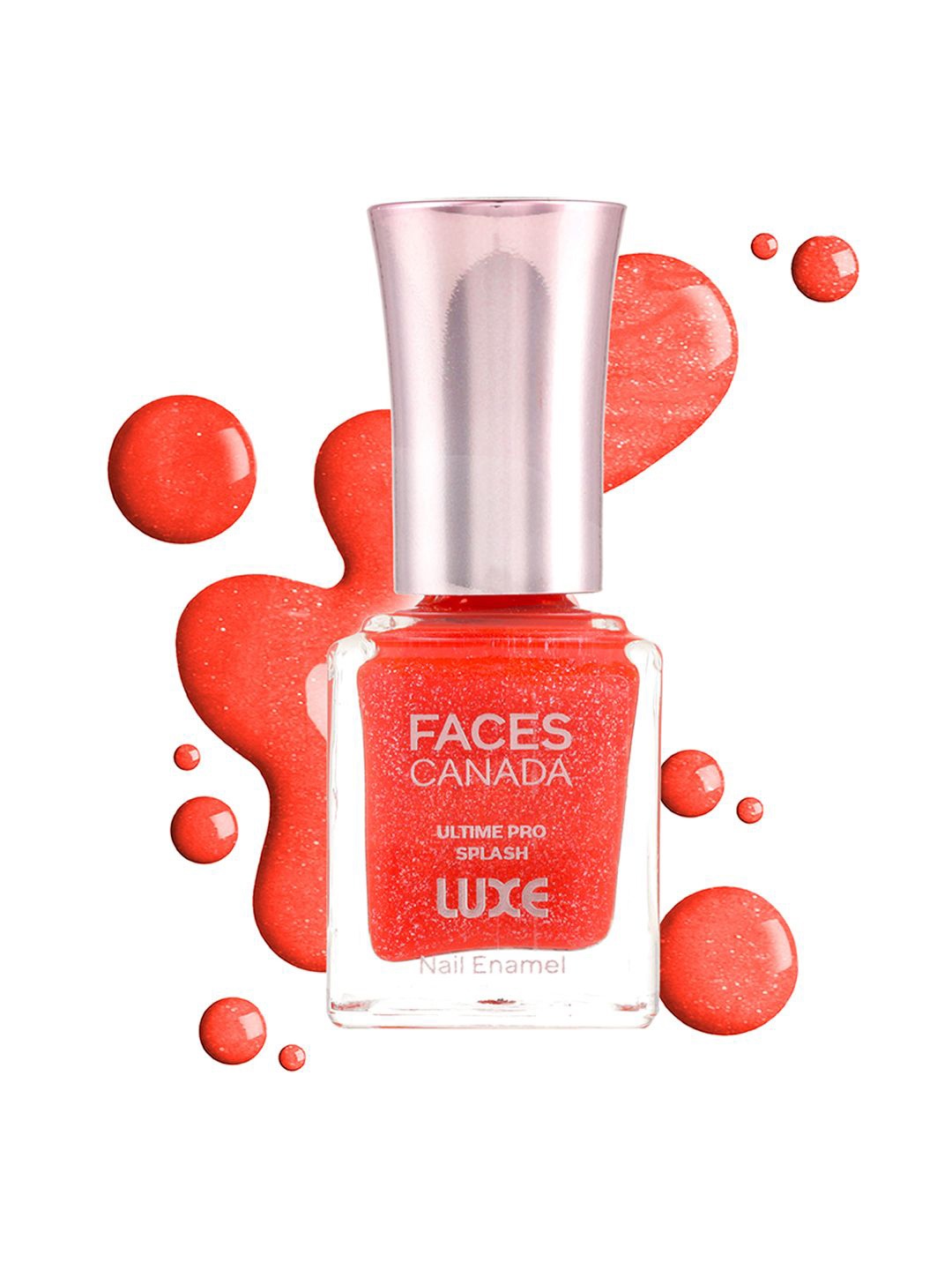 

FACES CANADA Ultime Pro Splash Luxe Nail Enamel 12ml - Sunstone L54, Red