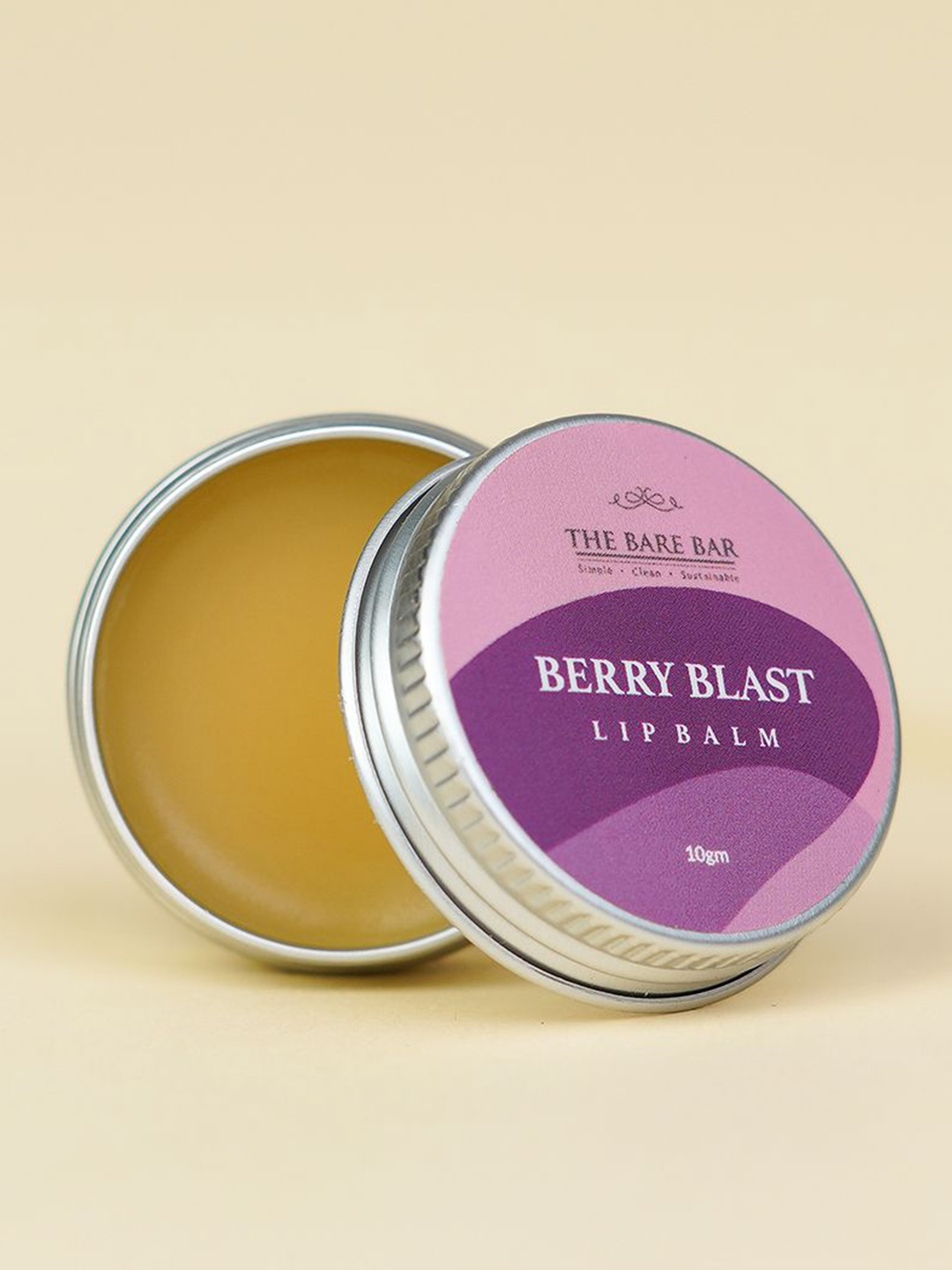 

The Bare Bar Berry Blast Lip Balm - 10 g, Cream