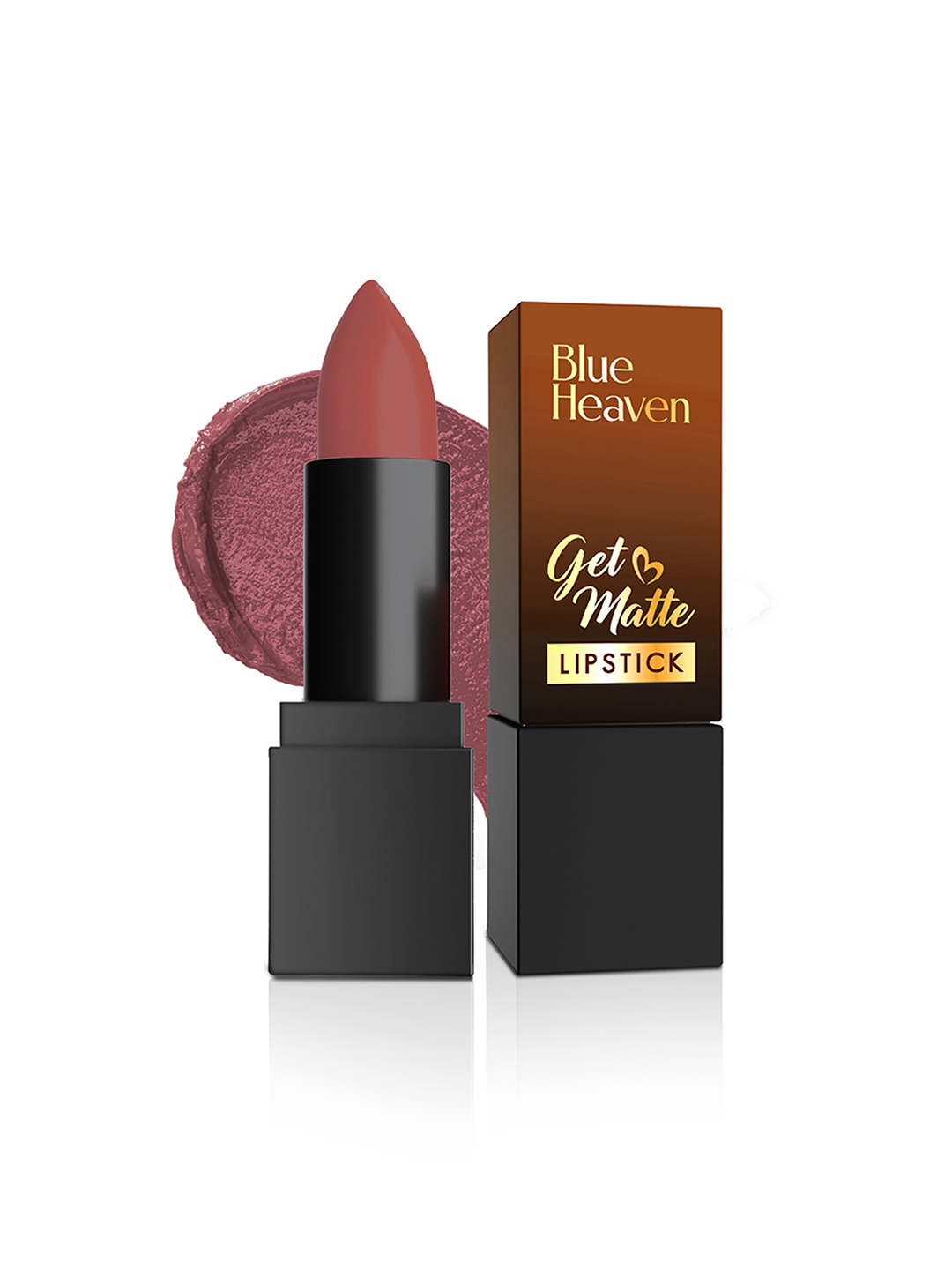 

Blue Heaven Get Matte Long Lasting Lightweight Lipstick - 602B, Brown