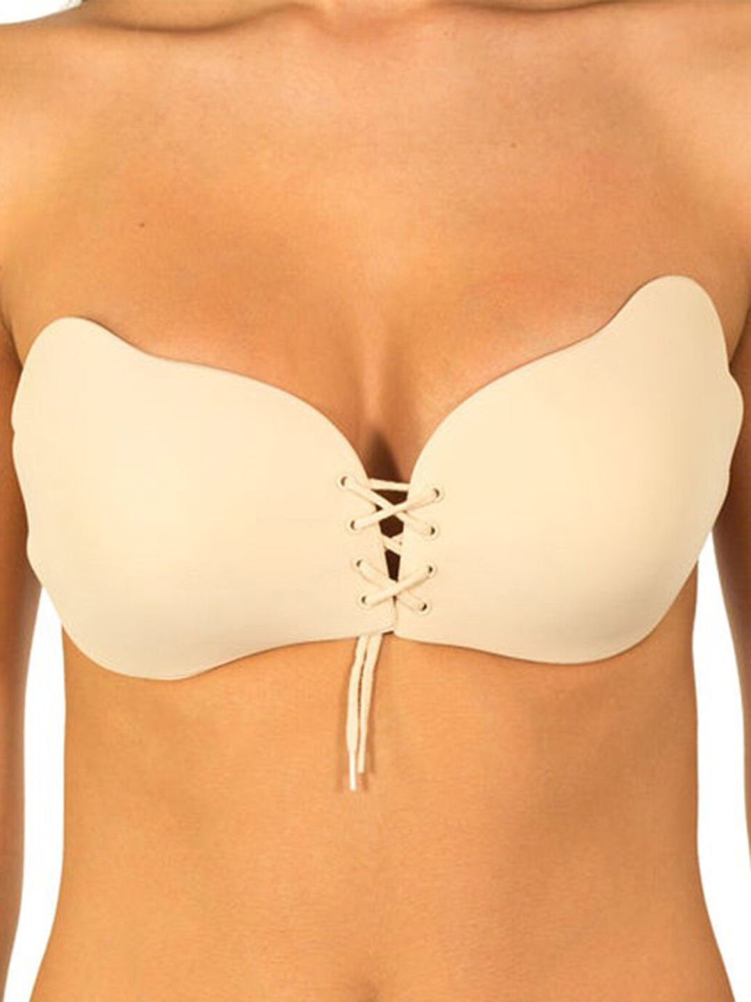 

Xivir Wome Reusable Stick-On Lingerie accessories, Beige