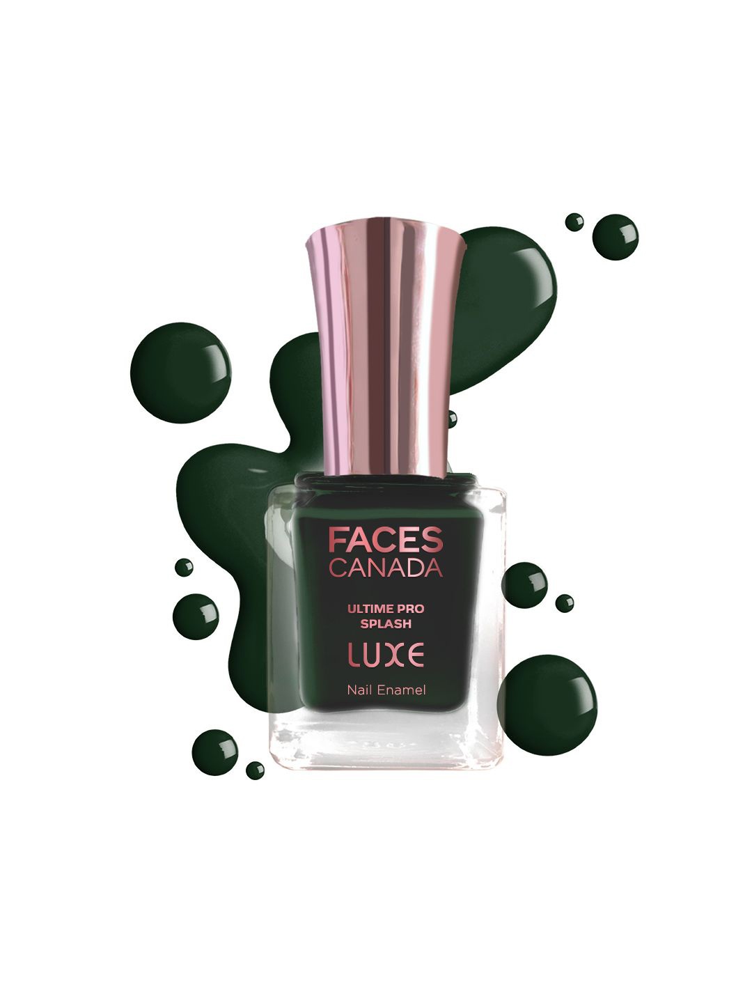 

FACES CANADA Ultime Pro Splash Luxe Nail Enamel - 12ml - Pine Canopy L36, Green