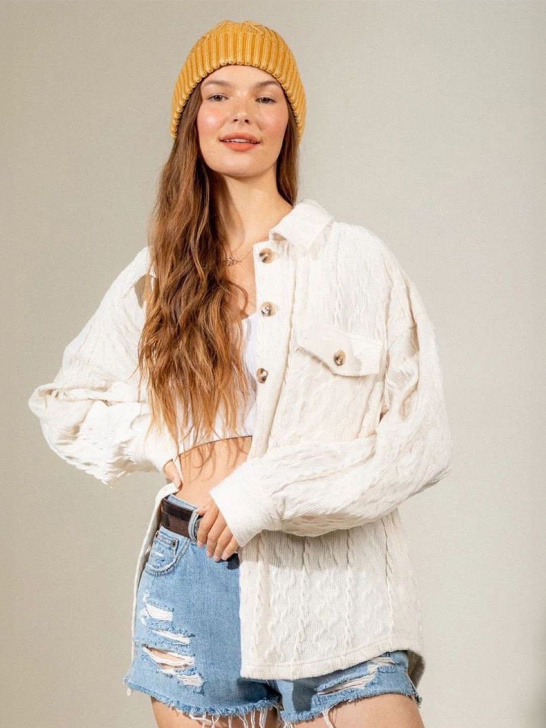 

HERE&NOW Women Original Opaque Party Shirt, White