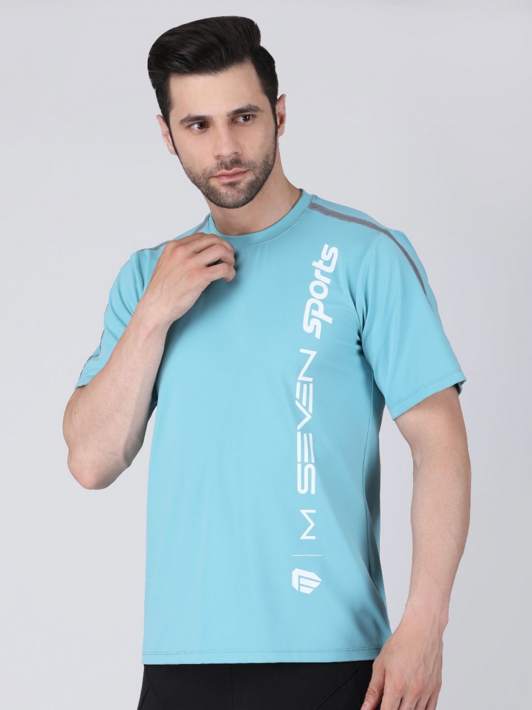 

M7 EMPIRE Men Pockets T-shirt, Blue