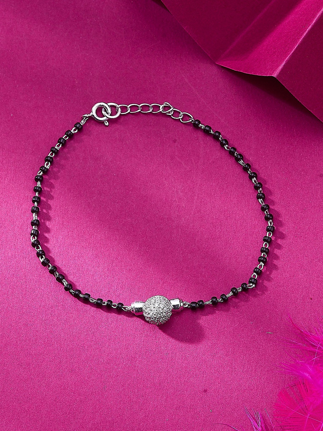 

Nipura 925 Sterling Silver Mangalsutra Bracelet