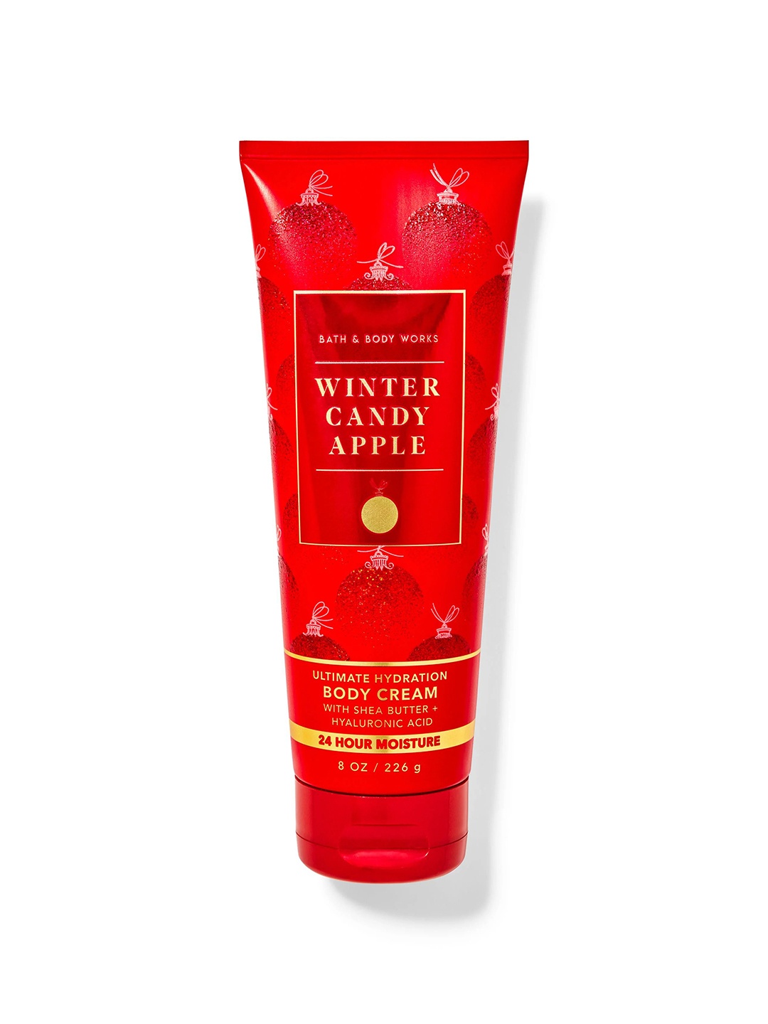 

Bath & Body Works Winter Candy Apple Ultimate Hydration Body Cream - 226g, Red