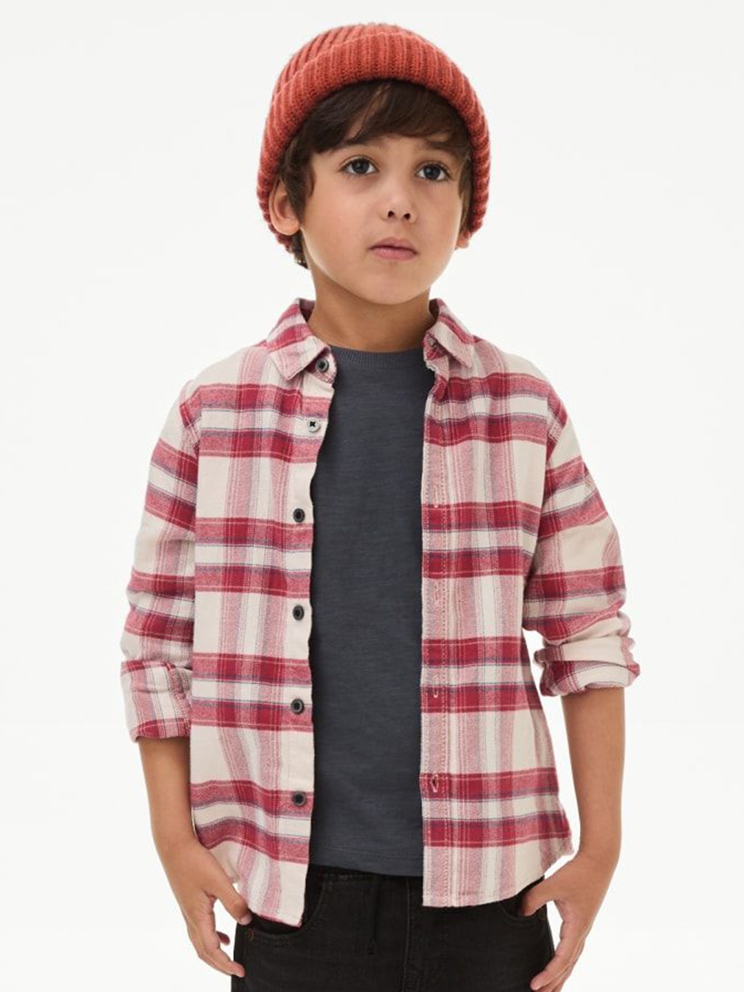 

Marks & Spencer Boys Opaque Casual Shirt, Multi