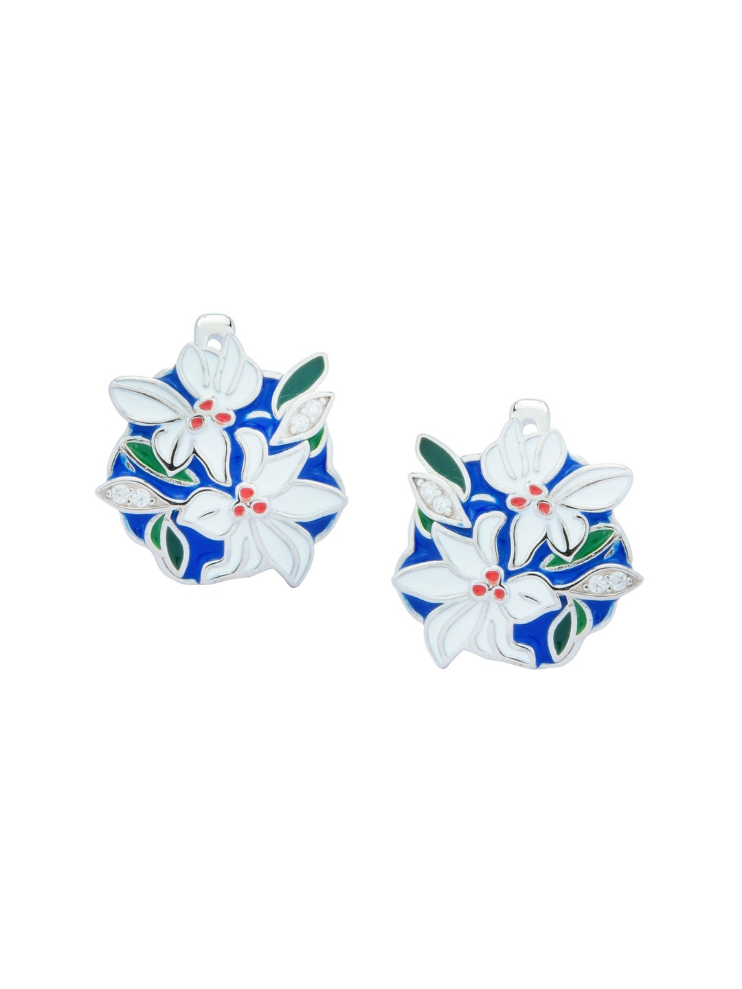 

Nipura Contemporary Studs Earrings, Multi