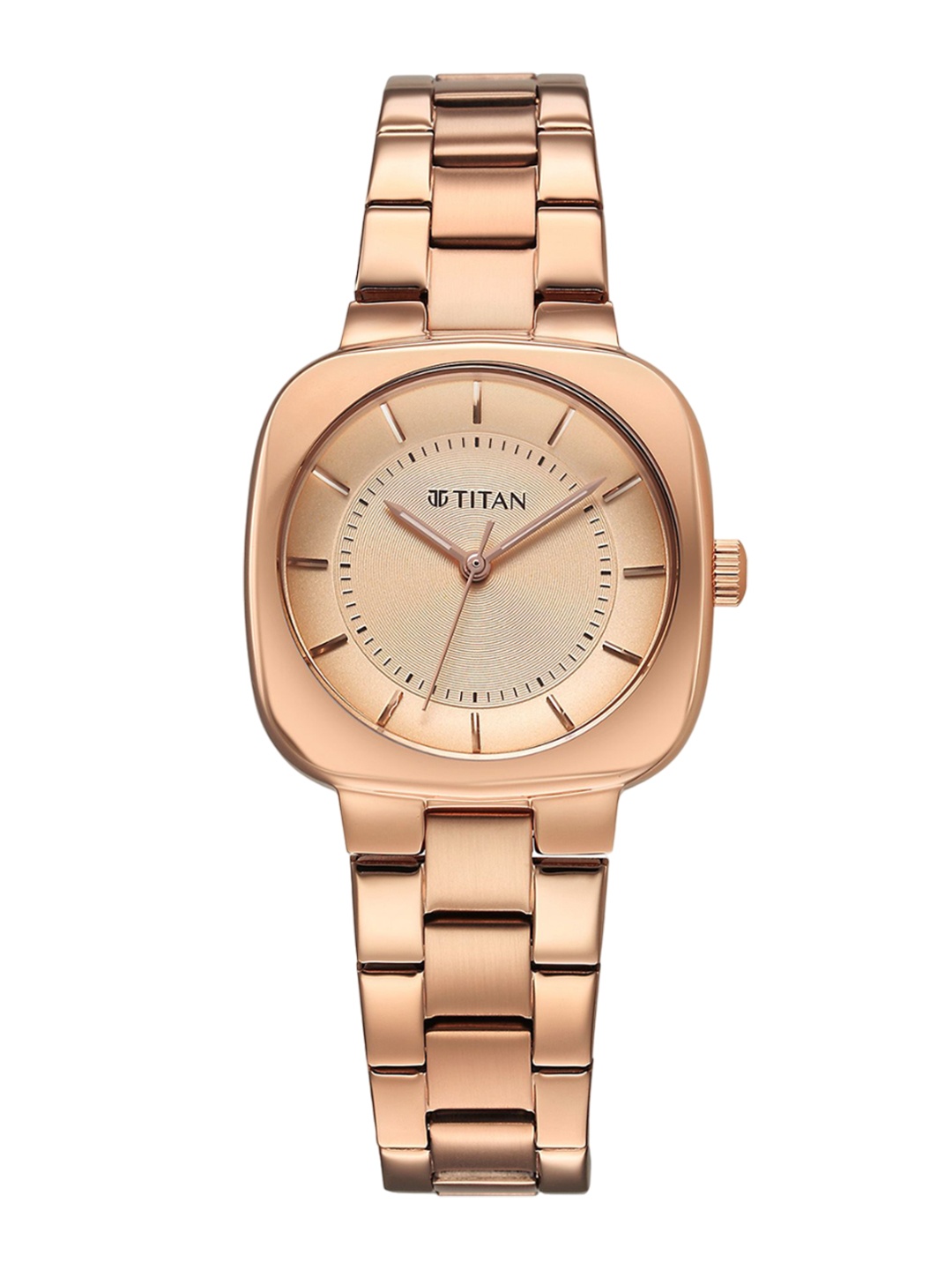 

Titan Women Analogue Watch 95296WM01, Rose gold