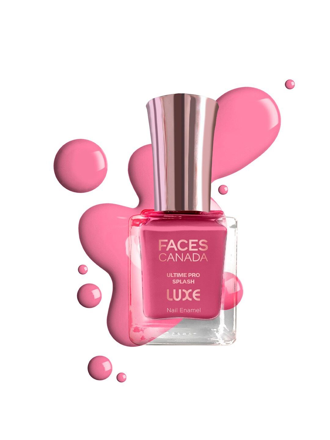 

FACES CANADA Ultime Pro Splash Luxe Quick-Dry Nail Enamel 12ml - Bubblegum L01, Pink