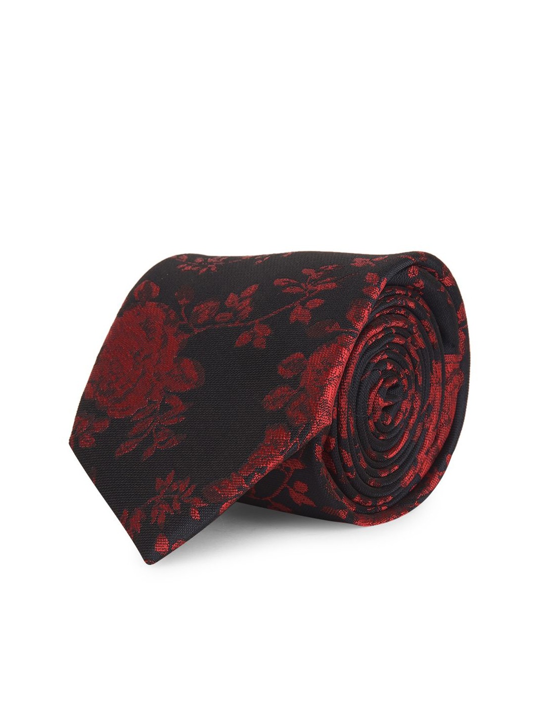 

Cazzano Men Printed Broad Tie, Red