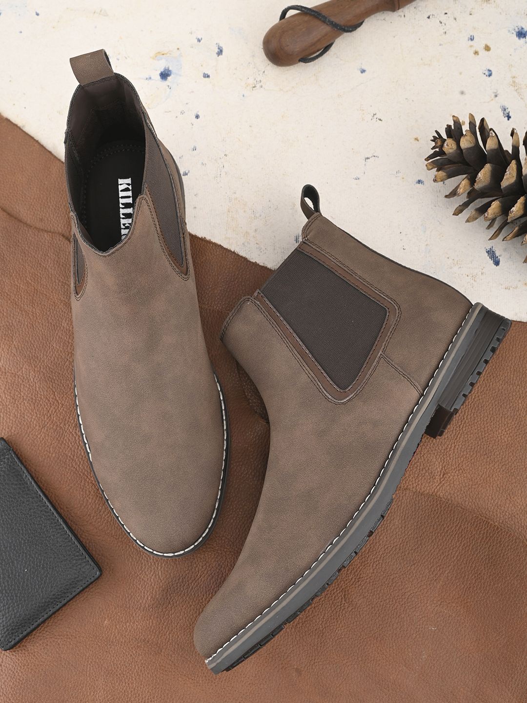 

Killer Men Casual Chelsea Boots, Brown