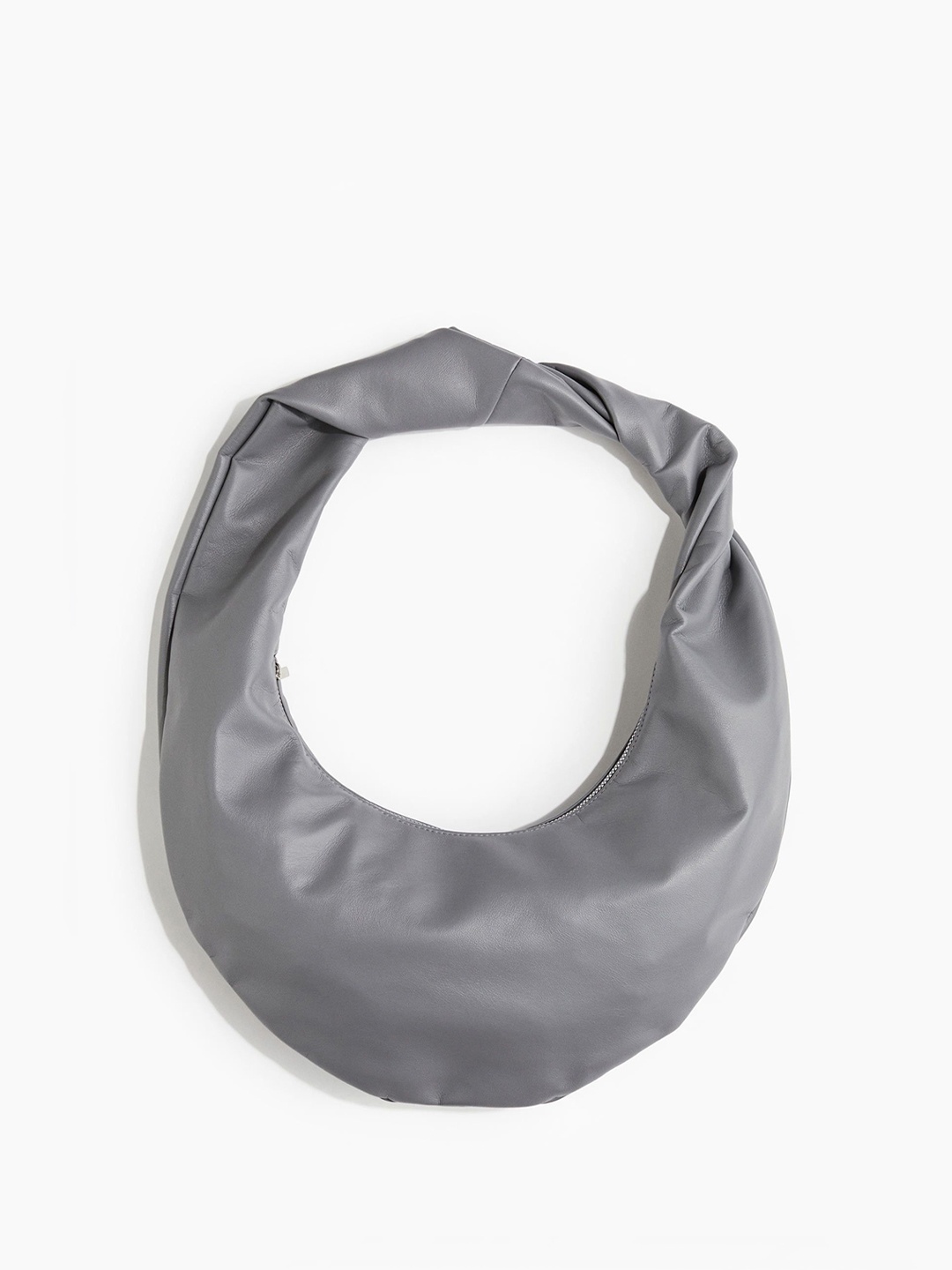 

H&M Twisted-Strap Shoulder Bag, Grey