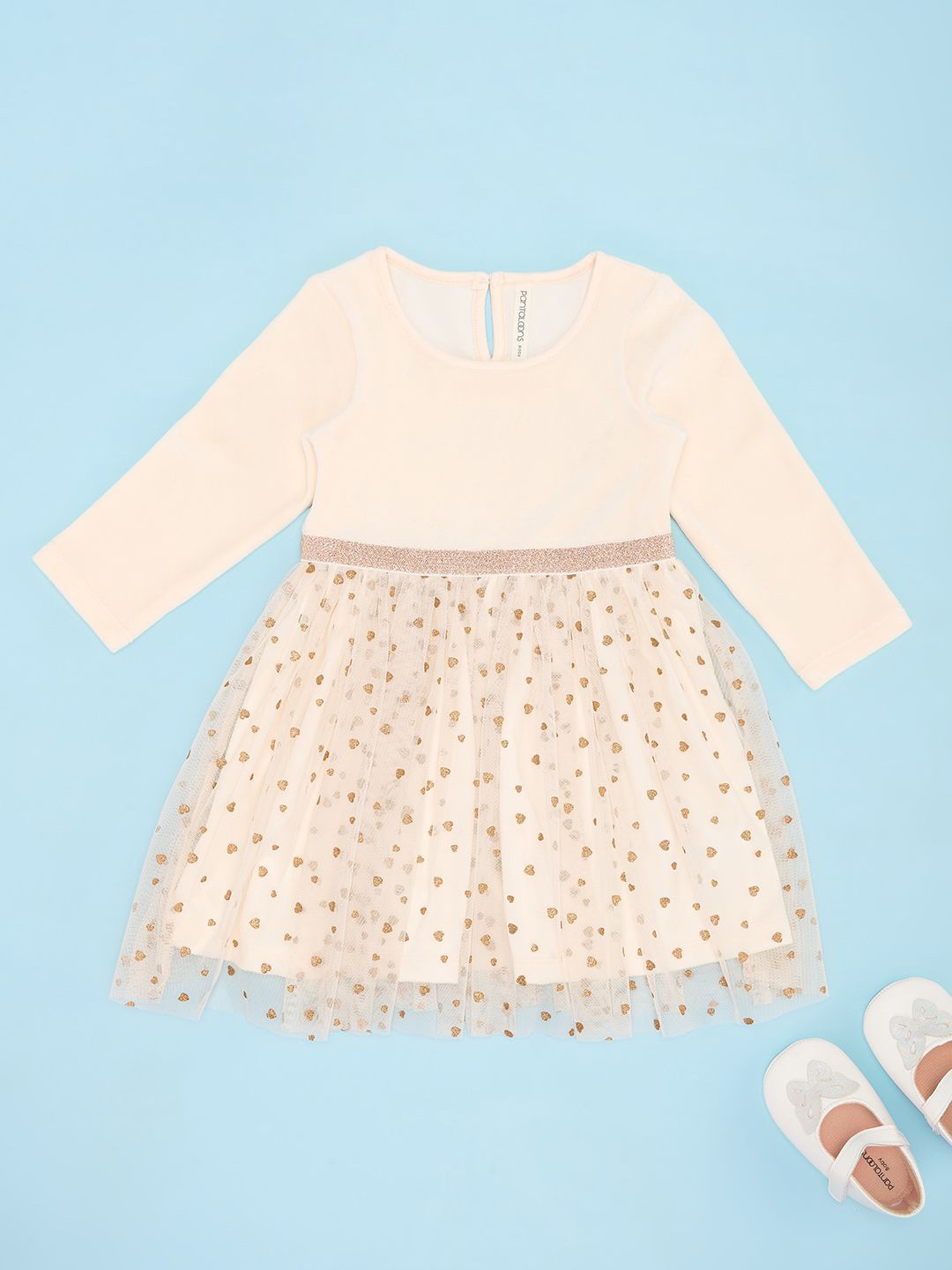 

Pantaloons Baby Girls Fit & Flare Dress, Pink