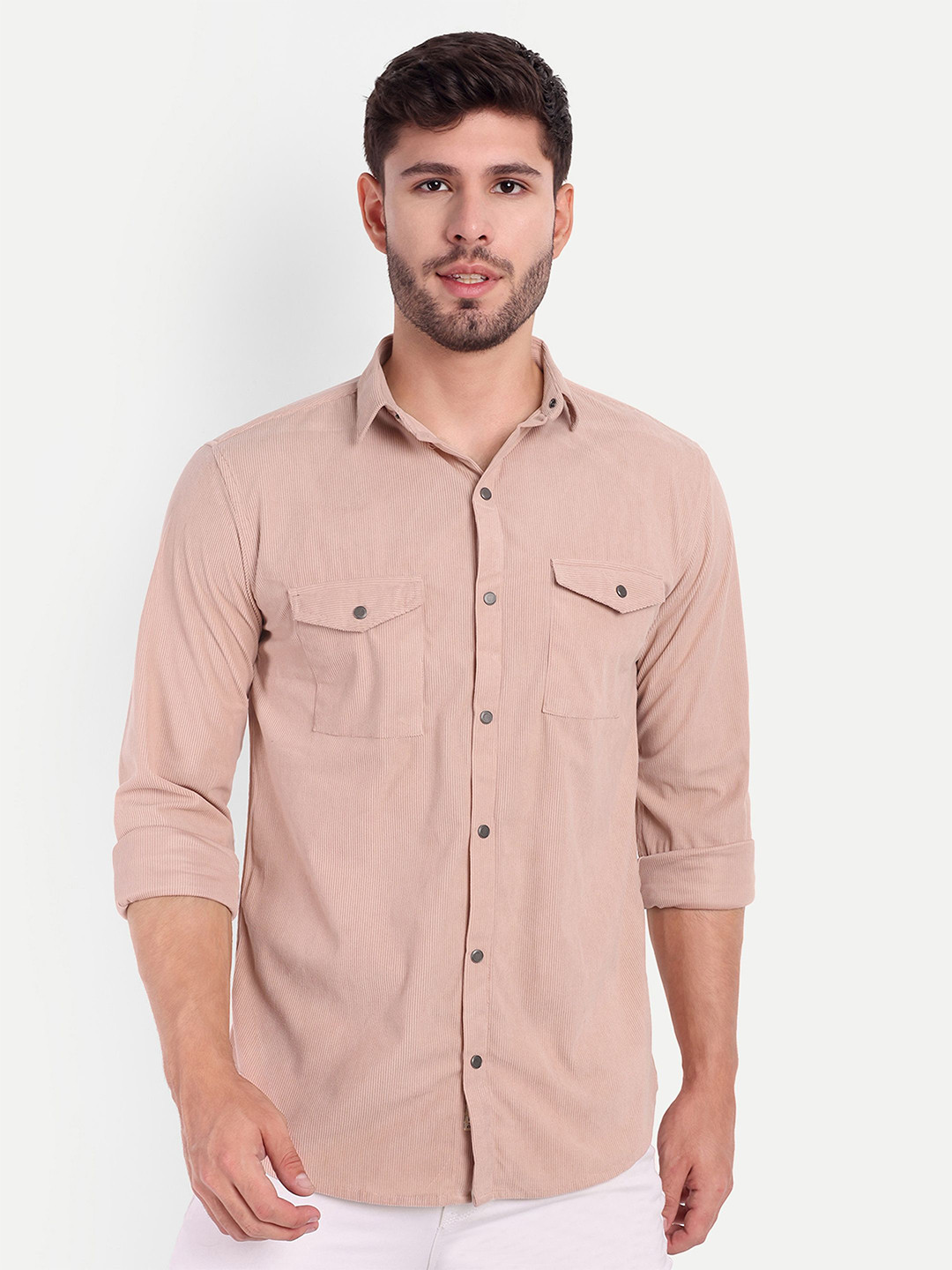 

SUI DHAGA Men Opaque Casual Shirt, Pink